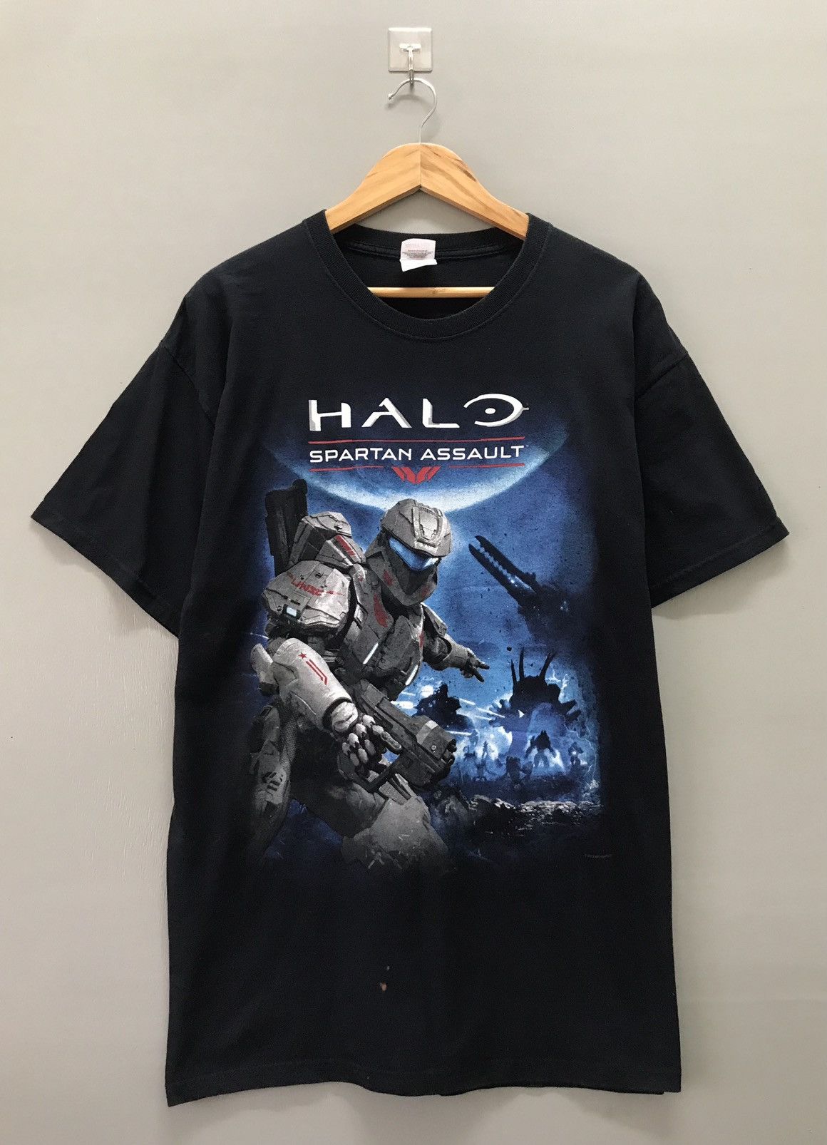 Vintage Halo Spartan Assault Video Game T Shirts Hoodie, Sweatshirt | PodTeesHub.com
