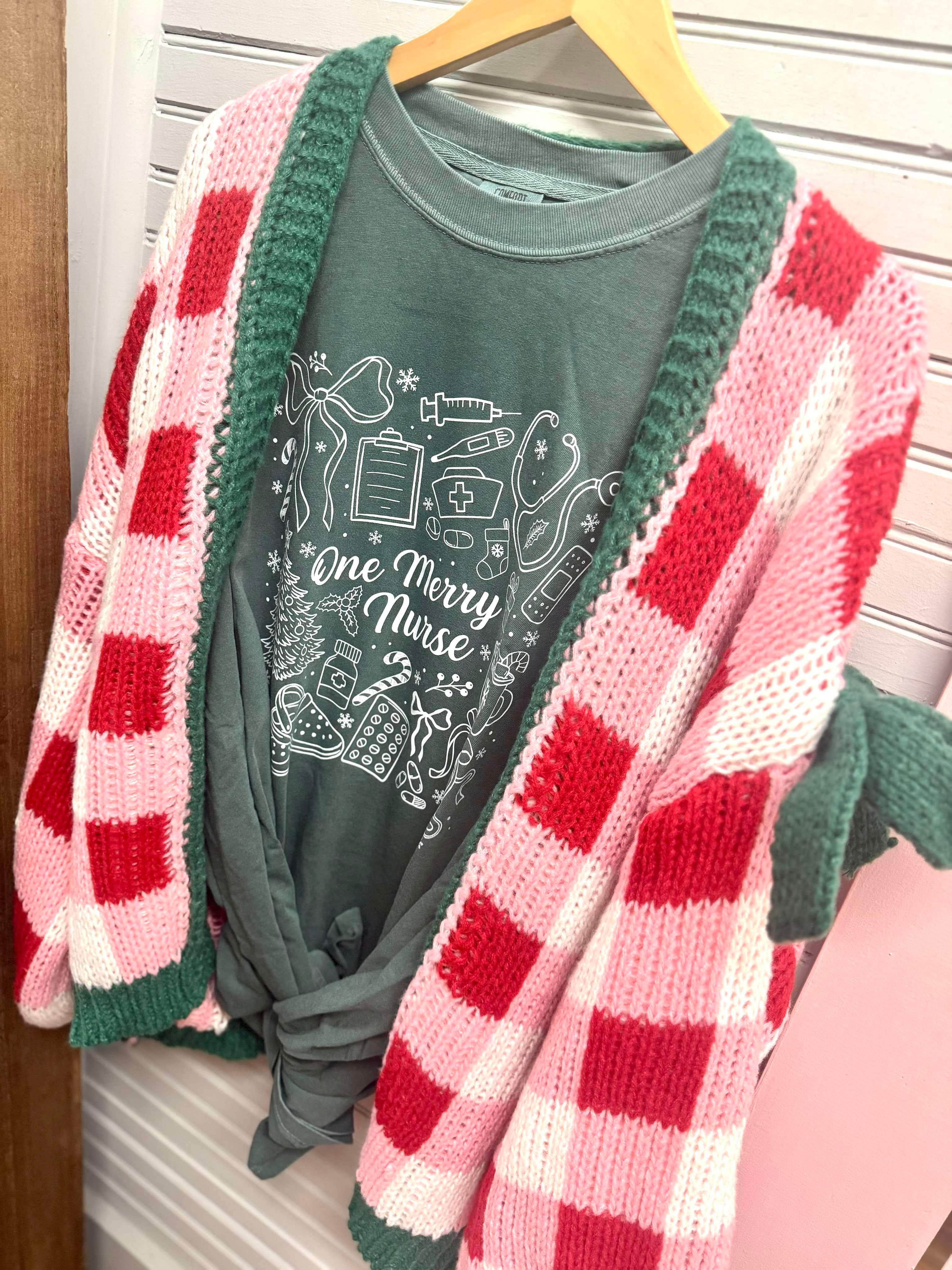 Merry Nurse Things Dtf Graphic Tee Hoodie, Sweatshirt | PodTeesHub.com