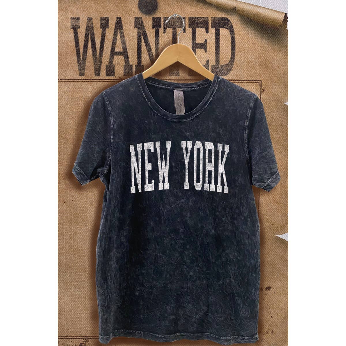 New York Mineral Wash Vintage  Graphic  Tee Hoodie, Sweatshirt | PodTeesHub.com