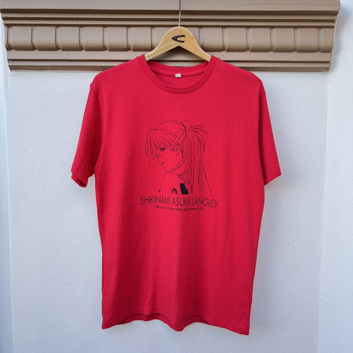 Japanese Brand X Vintage Vintage Asuka Langley Neon Genesis Evangelion T Shirt Hoodie, Sweatshirt | PodTeesHub.com