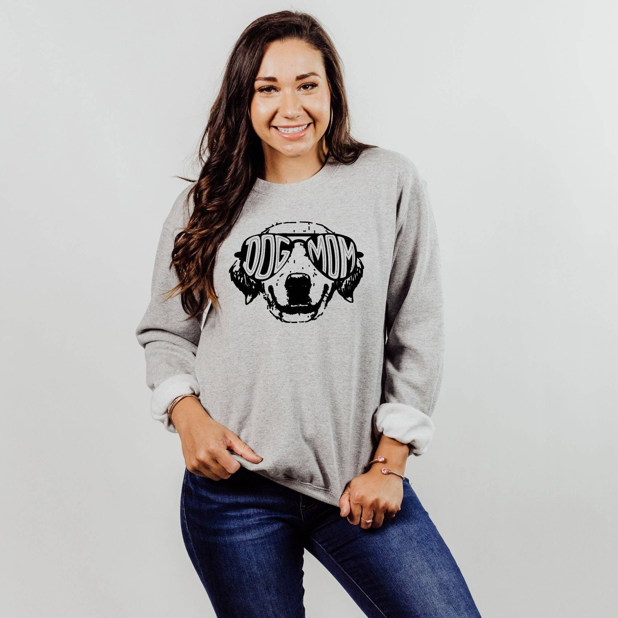 Dog Mom Crewneck Sweatshirt Hoodie 014 T-Shirts | PodTeesHub.com