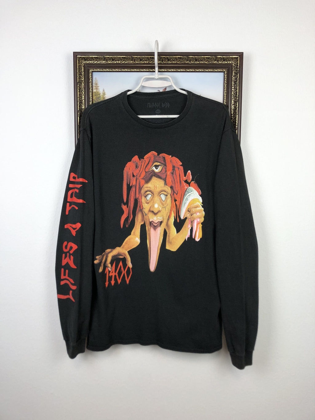 Vintage Trippie Redd Shirt Lifes A Trip Rap Hip Hop Tee Hoodie, Sweatshirt | PodTeesHub.com