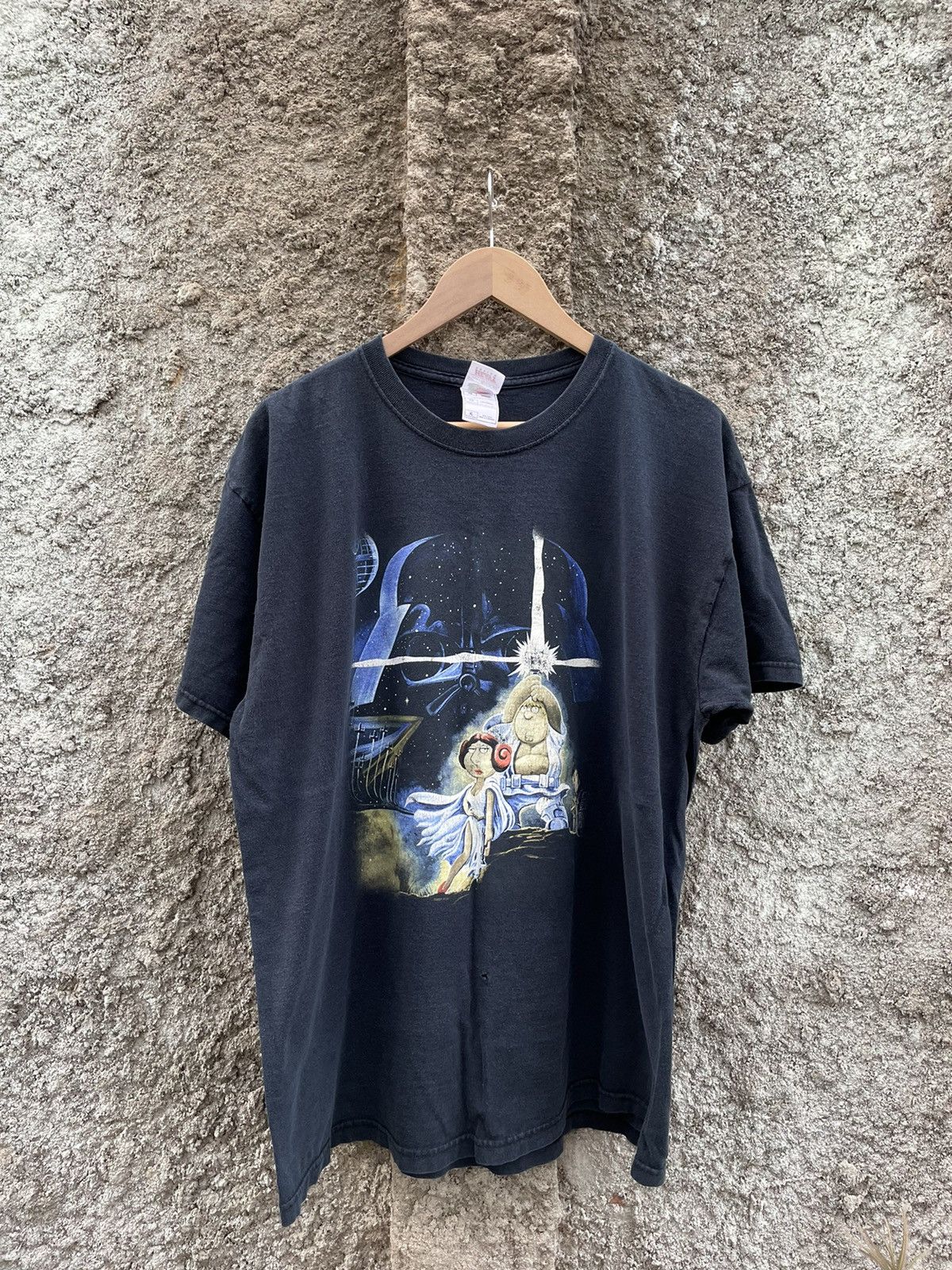 Vintage Family Guy Starwars Movie Tee Shirt Hoodie, Sweatshirt | PodTeesHub.com