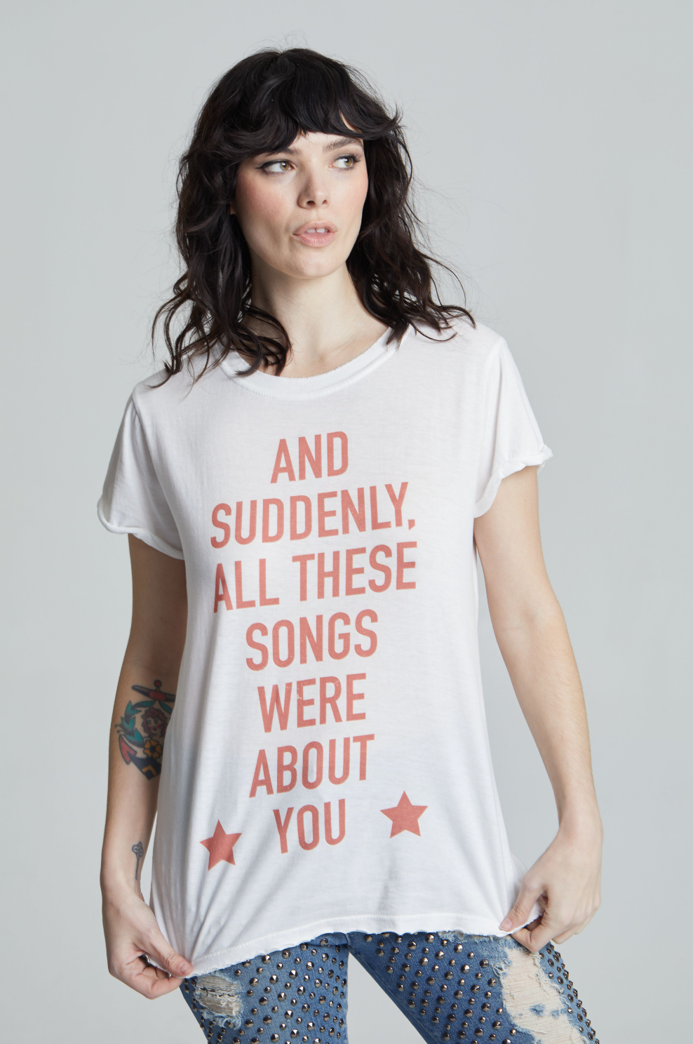 23102 - Song About You Bolt Ss Tee Hoodie, Sweatshirt | PodTeesHub.com