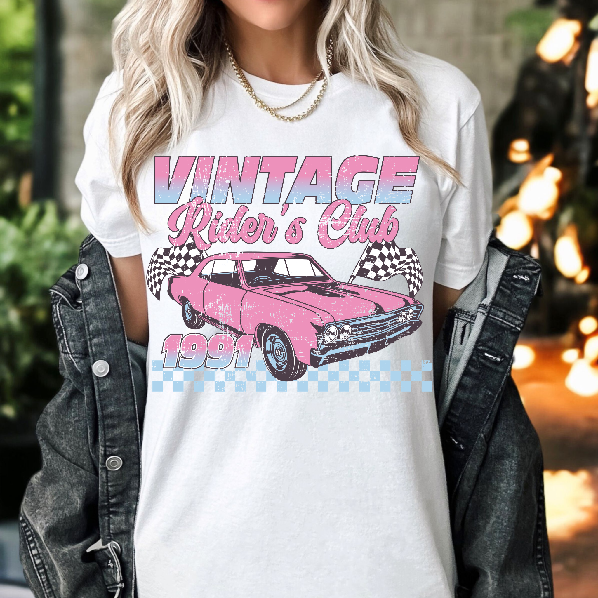 Vintage Racers Club Graphic Tee Hoodie, Sweatshirt | PodTeesHub.com