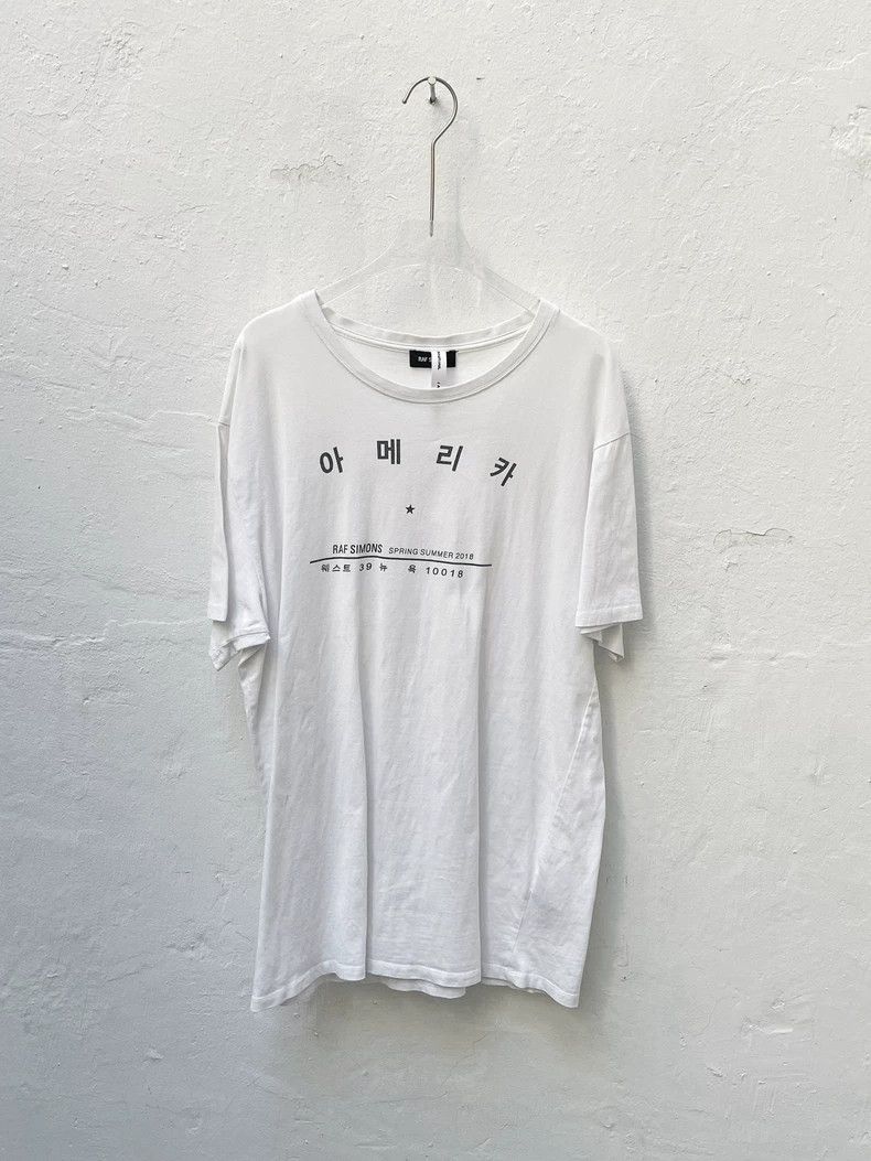 Simons Raf Simons Spring Summer 2018 Dmc T-Shirts, Hoodie, Sweatshirt