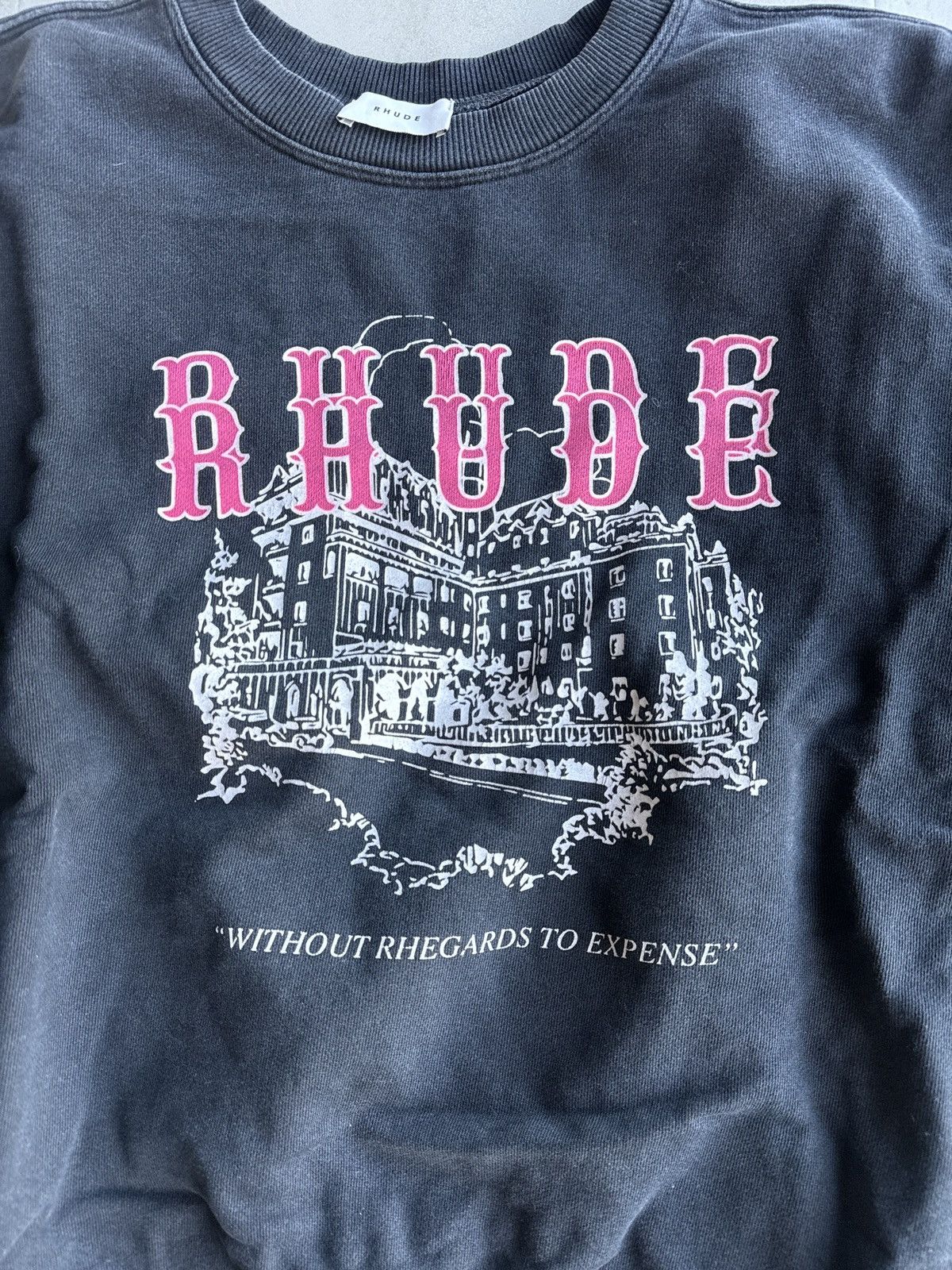 Rhude Chateau Crewneck T-Shirts, Hoodie, Sweatshirt | PodTeesHub.com