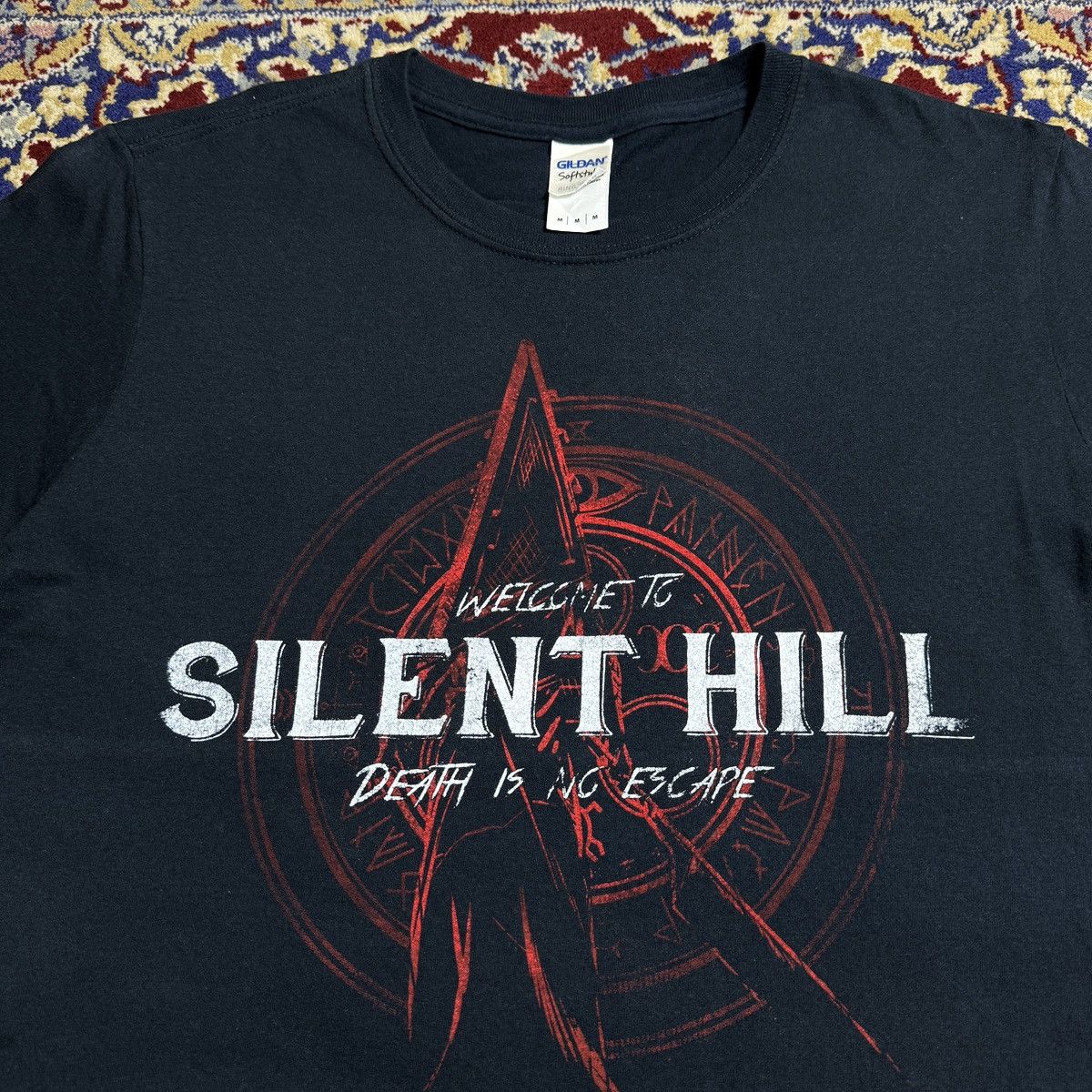 Playstation 2000s Silent Hill Pyramid Head Video Game Promo Y2k Rare T-Shirts, Hoodie, Sweatshirt