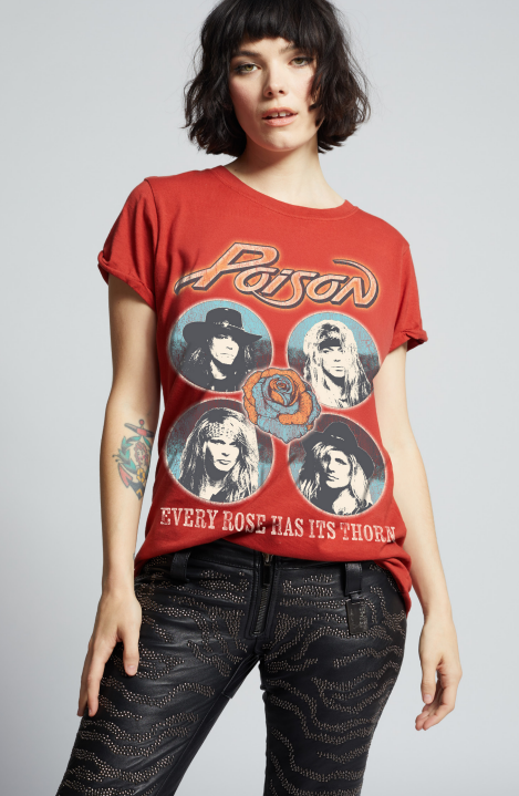 303115 - 530 Poison Rose Ss Tee 1041C Hoodie, Sweatshirt | PodTeesHub.com