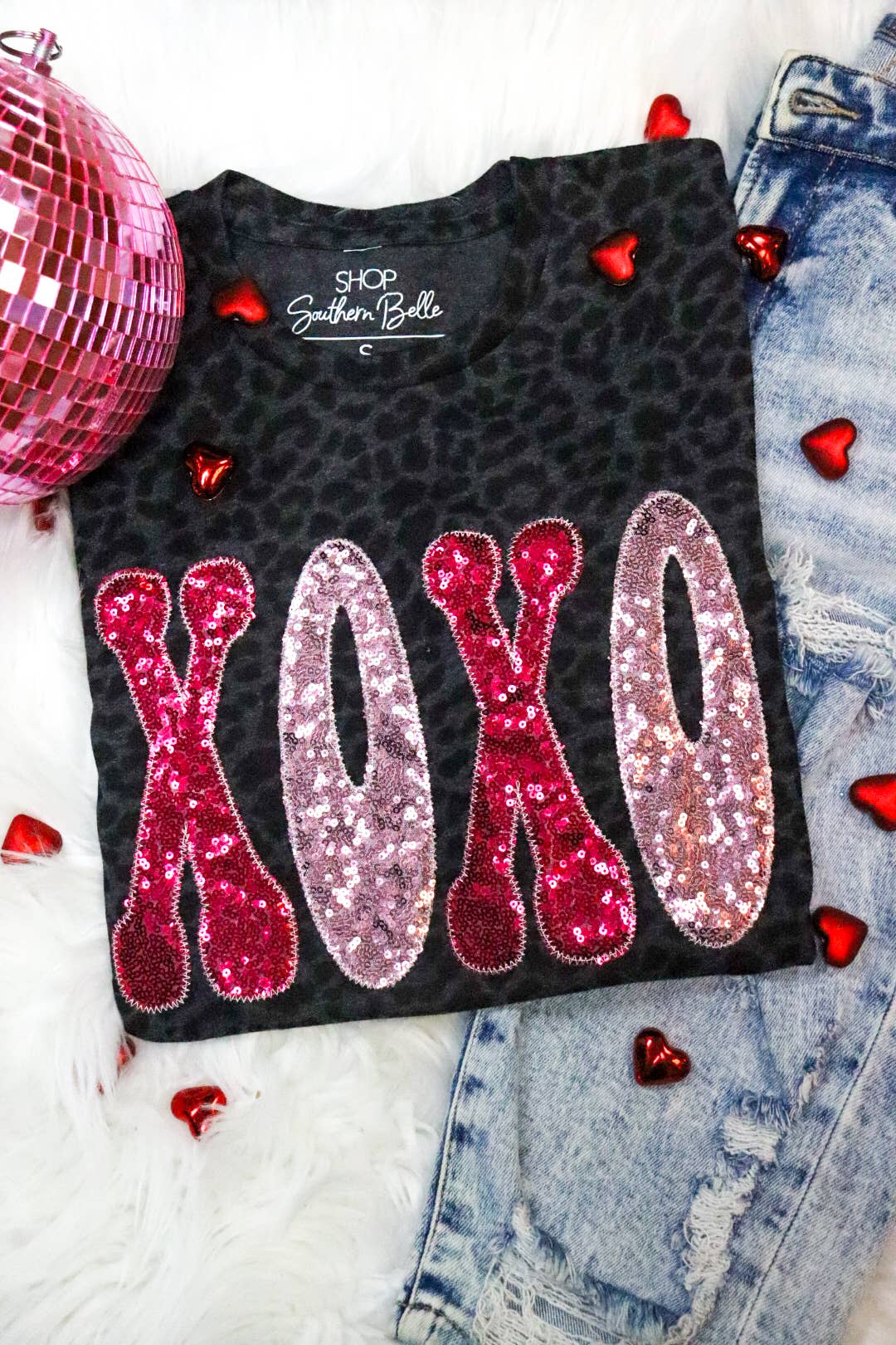 Xoxo Valentines Day Short Sleeve Shirt Hoodie, Sweatshirt | PodTeesHub.com