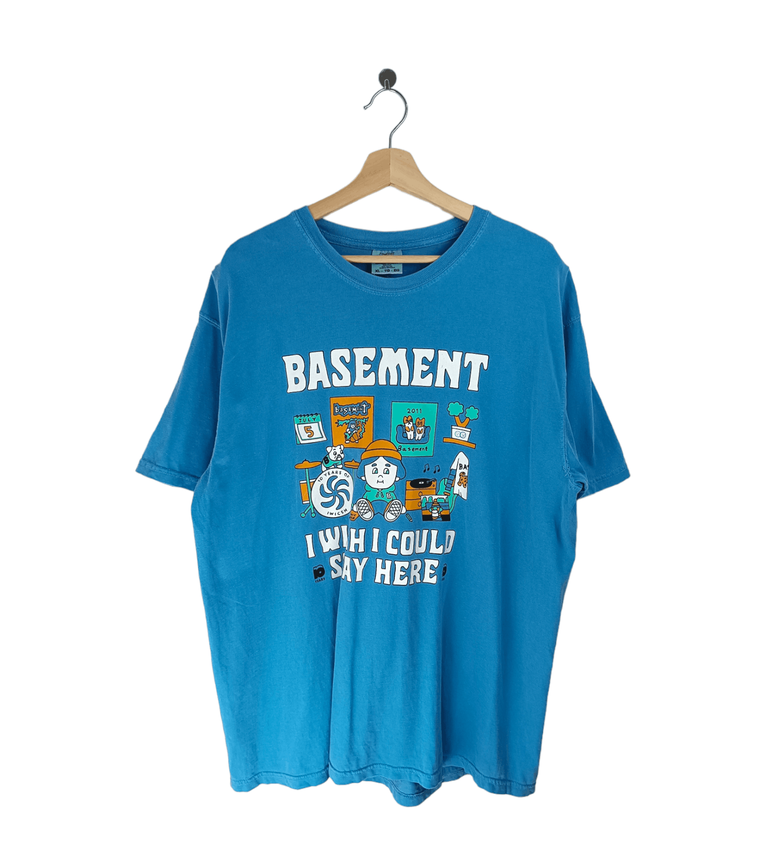 Band Tees Vintage Basement I Wish I Could Title Fight Citizen Band Hoodie, Sweatshirt | PodTeesHub.com