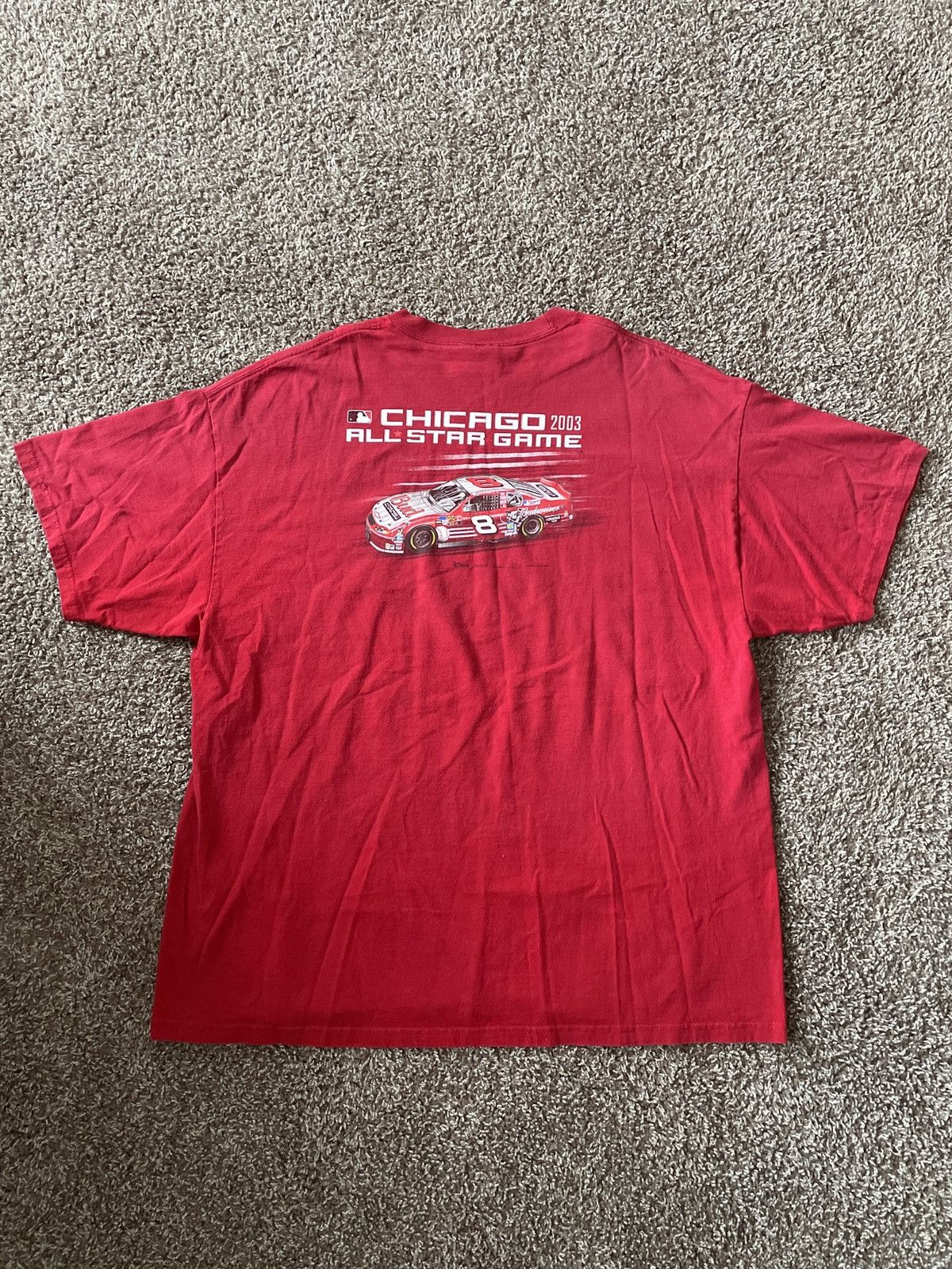 Nascar X Vintage Vintage Nascar Dale Earnhardt Jr Mlb All Star Game Tee Hoodie, Sweatshirt | PodTeesHub.com