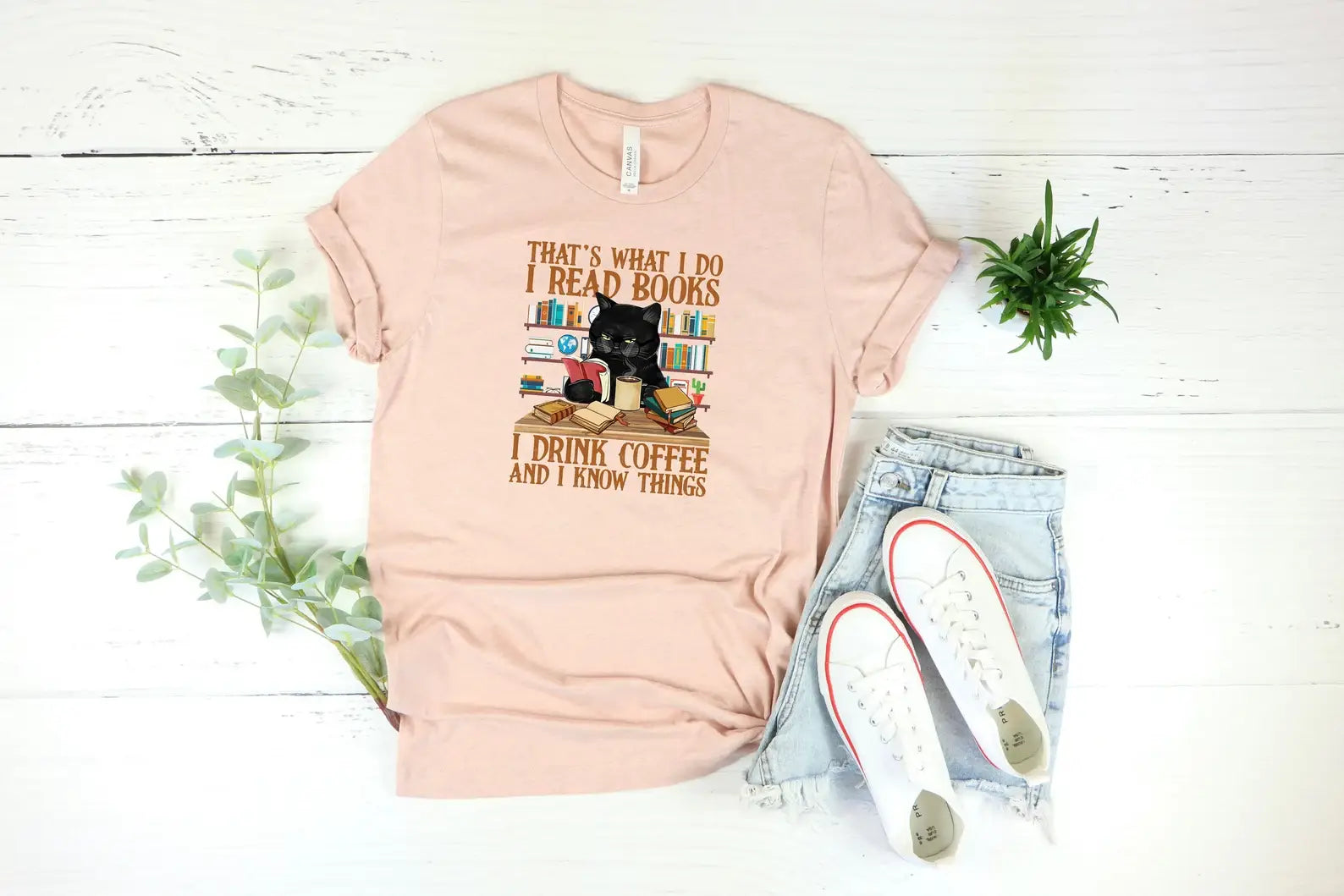 That's What I Do I Read Books and I Drink Coffee T-Shirt Hoodie, Sweatshirt | PodTeesHub.com