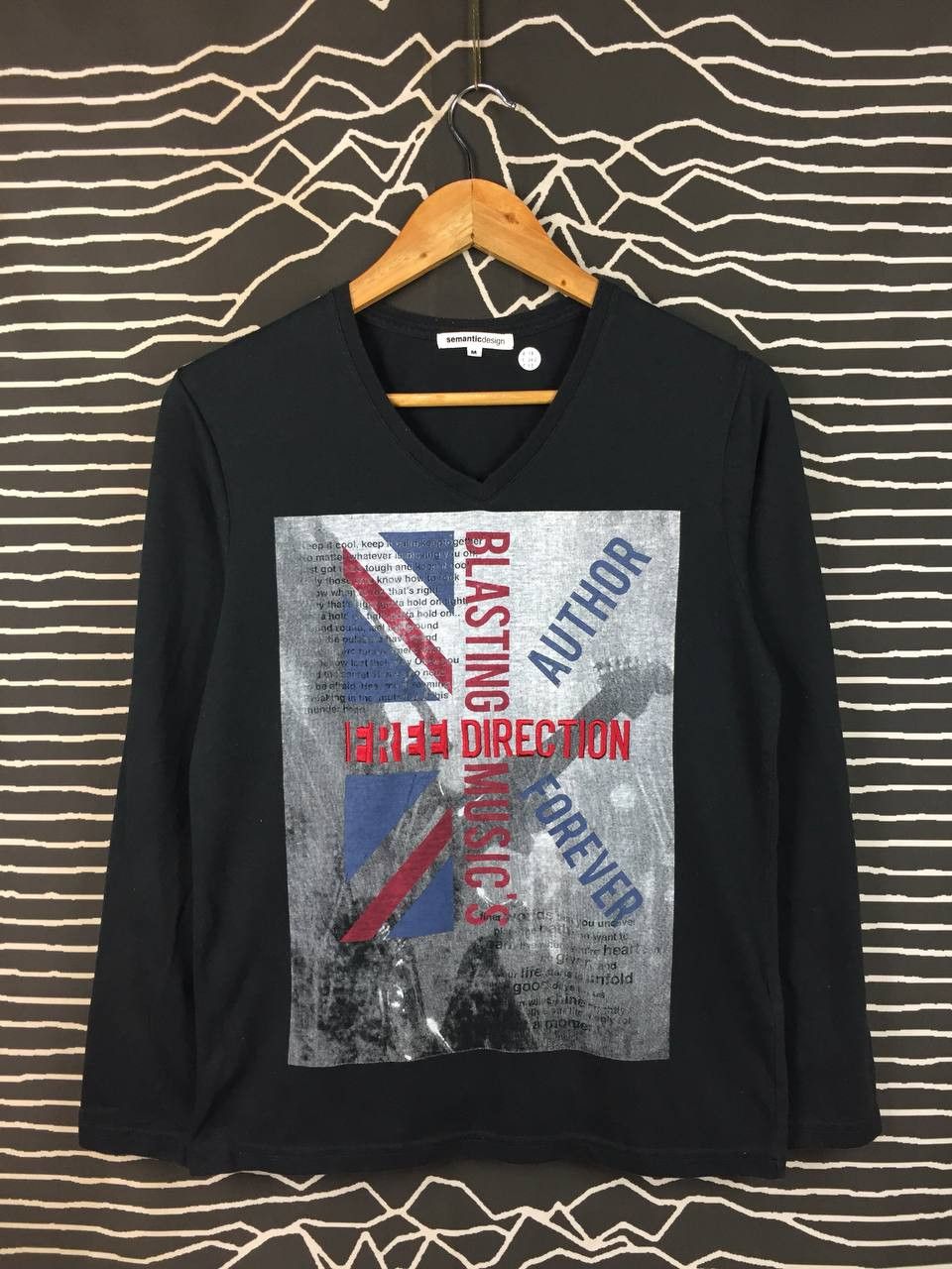 Semanticdesign Semantic Design Blasting Music Union Jack Punk Aesthetic Tee Hoodie, Sweatshirt | PodTeesHub.com