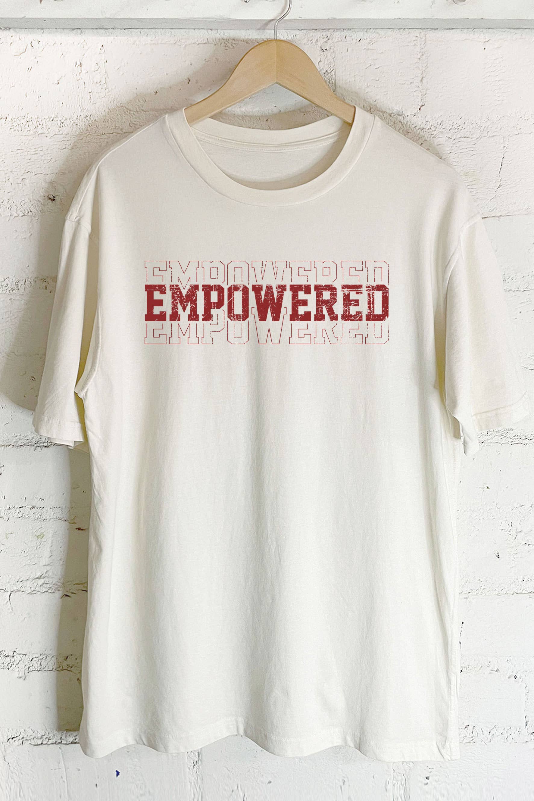 Empowered-Oversized Tee Hoodie, Sweatshirt | PodTeesHub.com