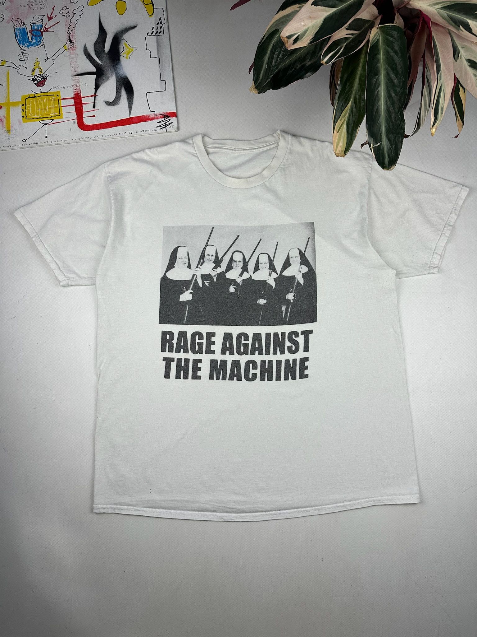 Band Tees Rage Against The Machine Ratm Nuns With Guns Shirt Hoodie, Sweatshirt | PodTeesHub.com