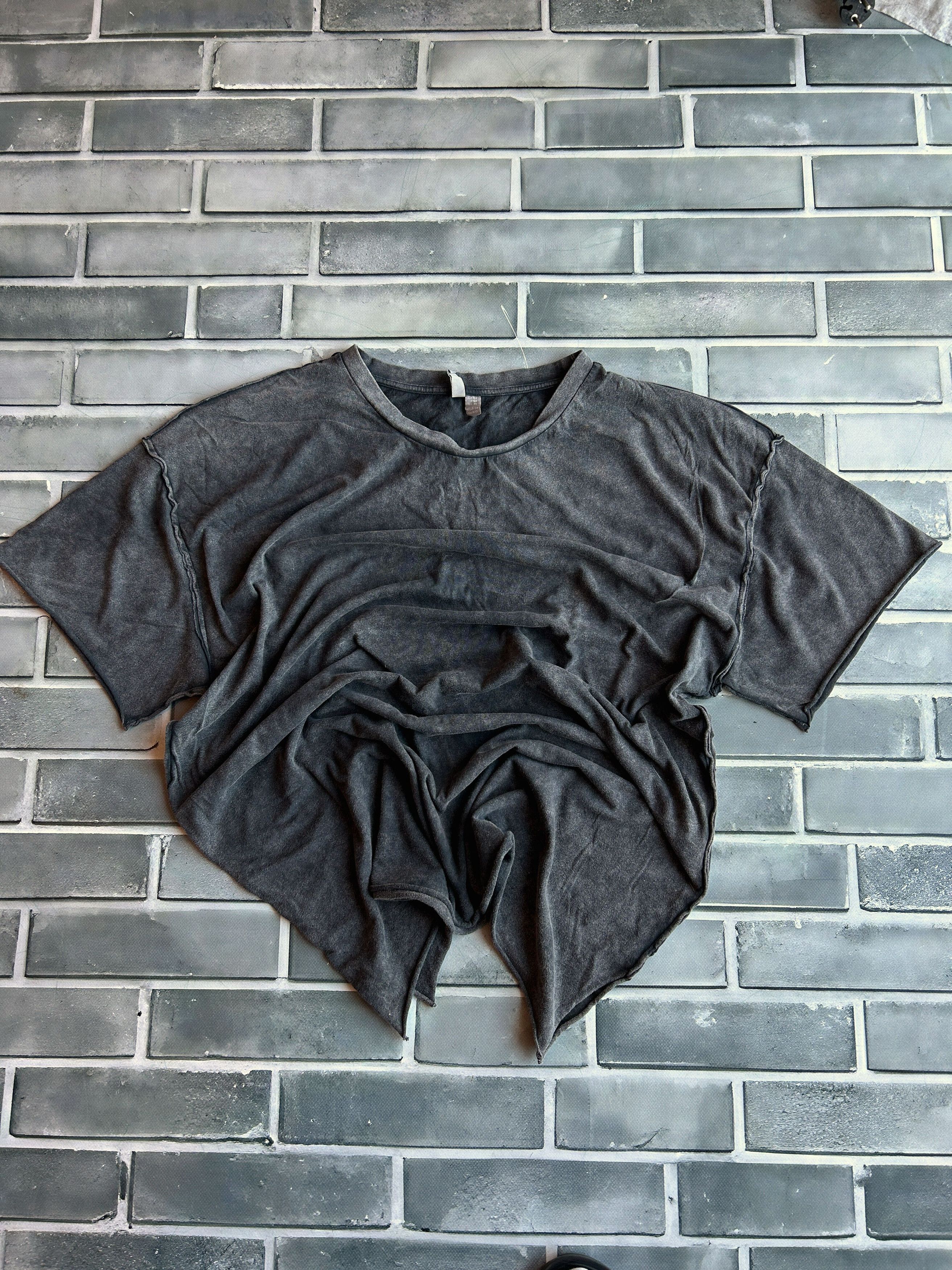 Japanese Brand Vintage Washed Gray Sun Faded Tee 90s Hoodie, Sweatshirt | PodTeesHub.com
