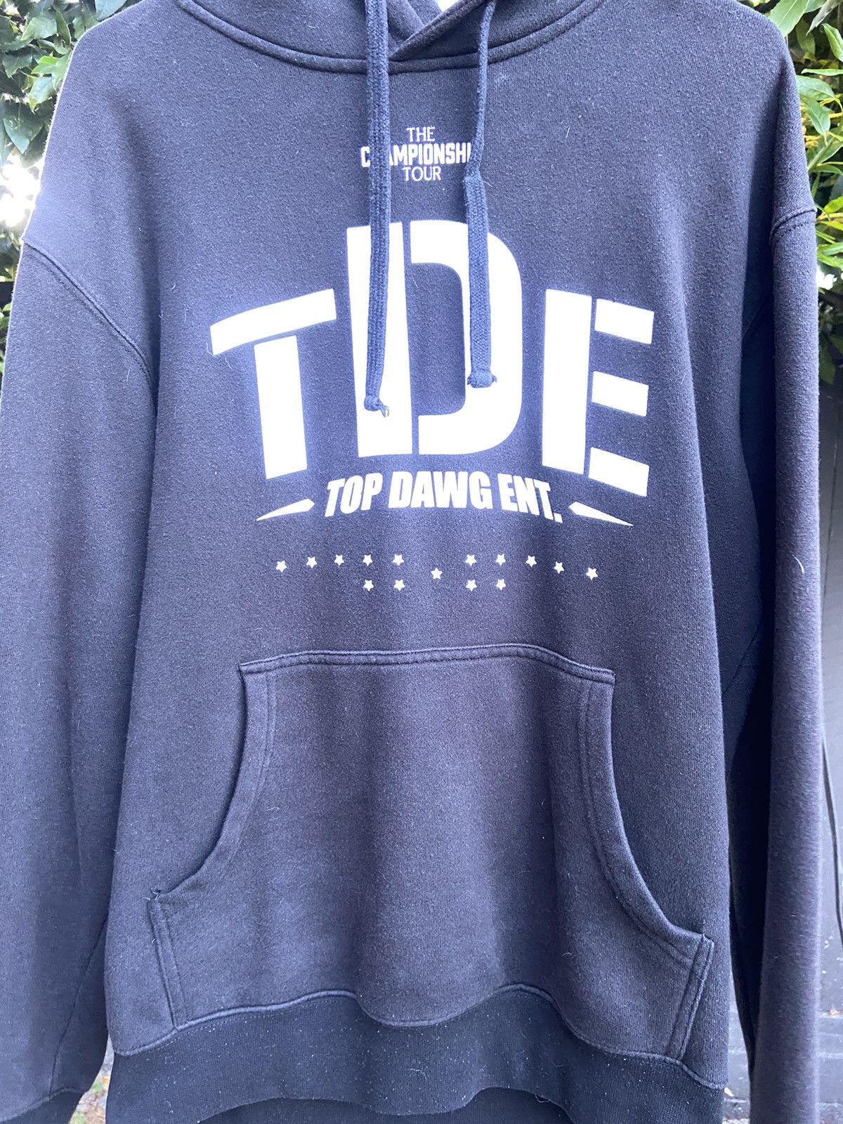 Rap Tees X Top Dawg Entertainment Men S Large Tde Hoodie Sza Kendrick Lamar Schoolboy Q Sweatshirt | PodTeesHub.com