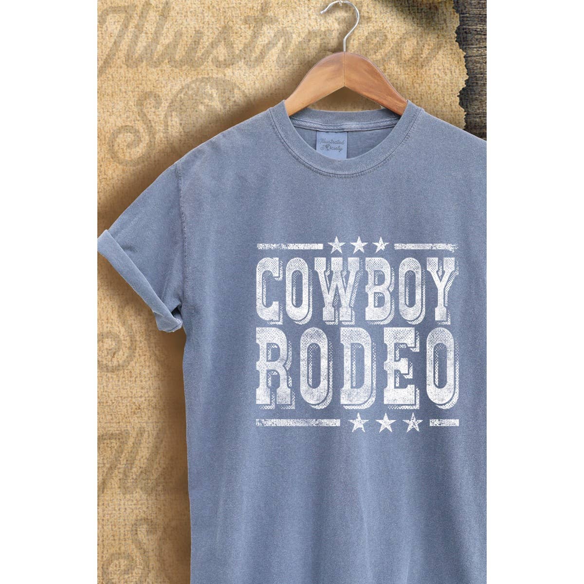 Cowboy Rodeo Vintage Graphic  Tee Hoodie, Sweatshirt | PodTeesHub.com