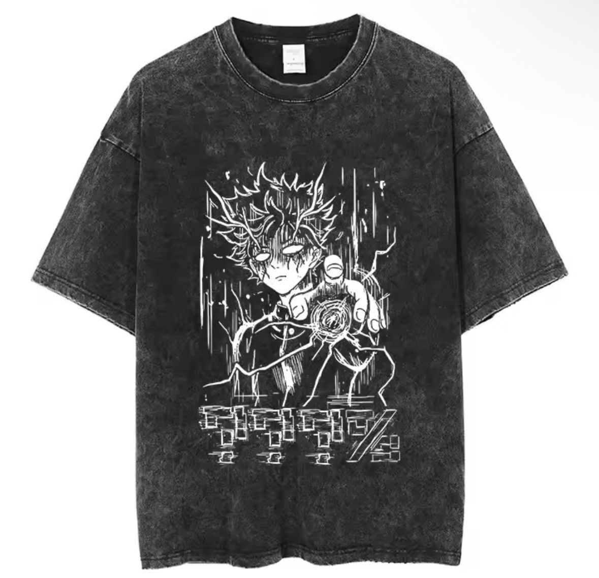 Japanese Brand Y2k Vintage Punk Electric Boy Washed T Shirt Hoodie, Sweatshirt | PodTeesHub.com