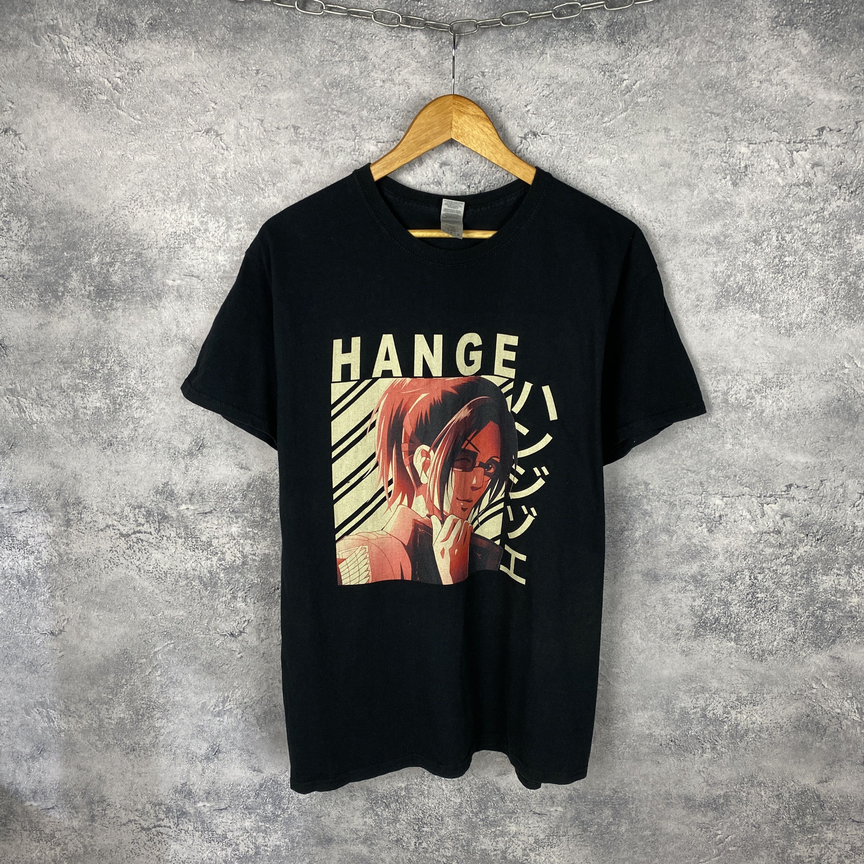 Anime Atack Titans Hange Vintage S Size L T-Shirts, Hoodie, Sweatshirt