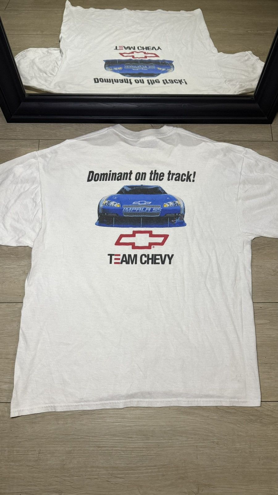 Nascar Vintage Y2k 1990s Nascar Style Impala Ss Team Chevy Shirt Hoodie, Sweatshirt | PodTeesHub.com