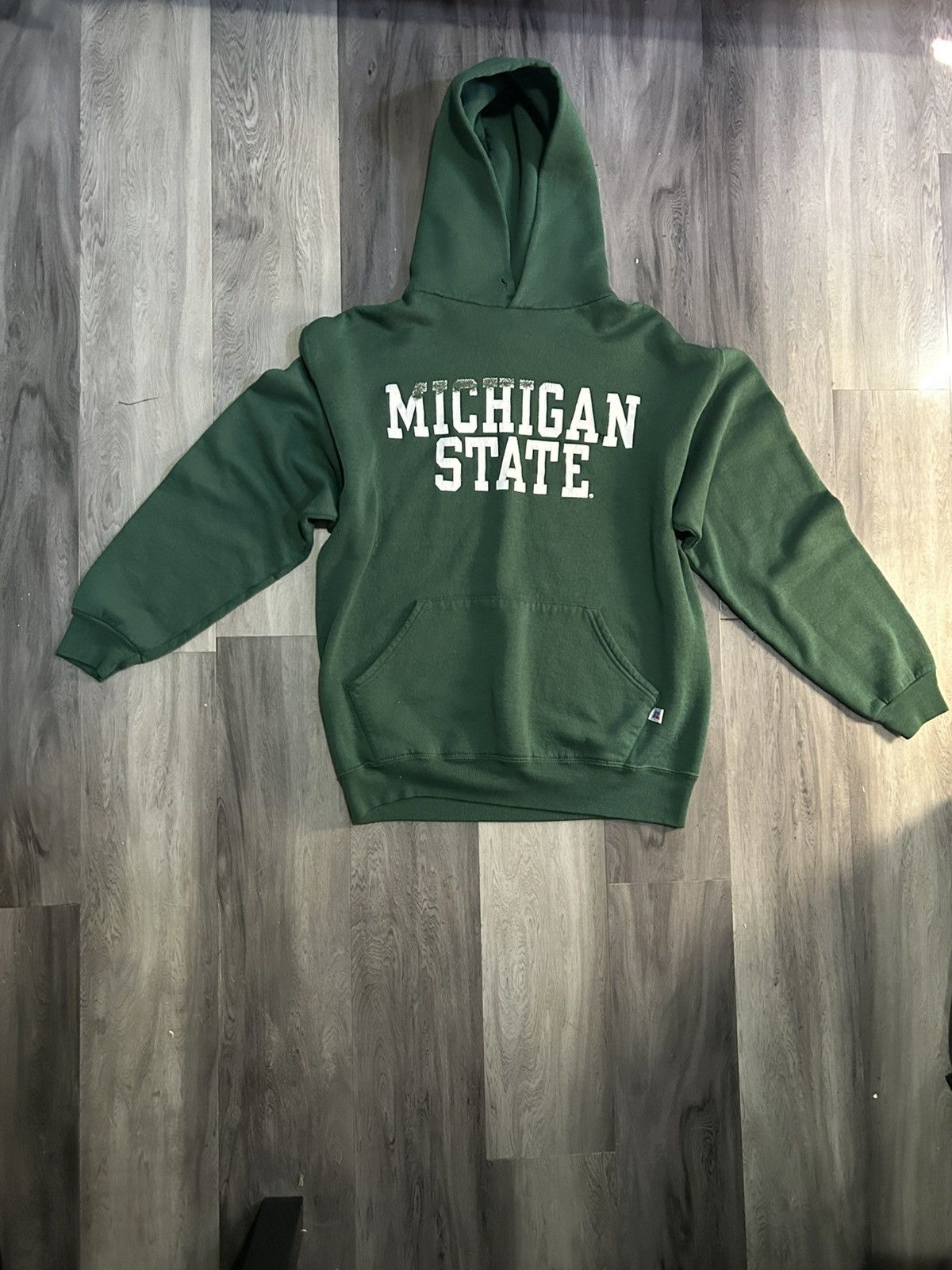 Vintage Michigan State Russel Athletics Hoodie T-Shirts, Sweatshirt | PodTeesHub.com