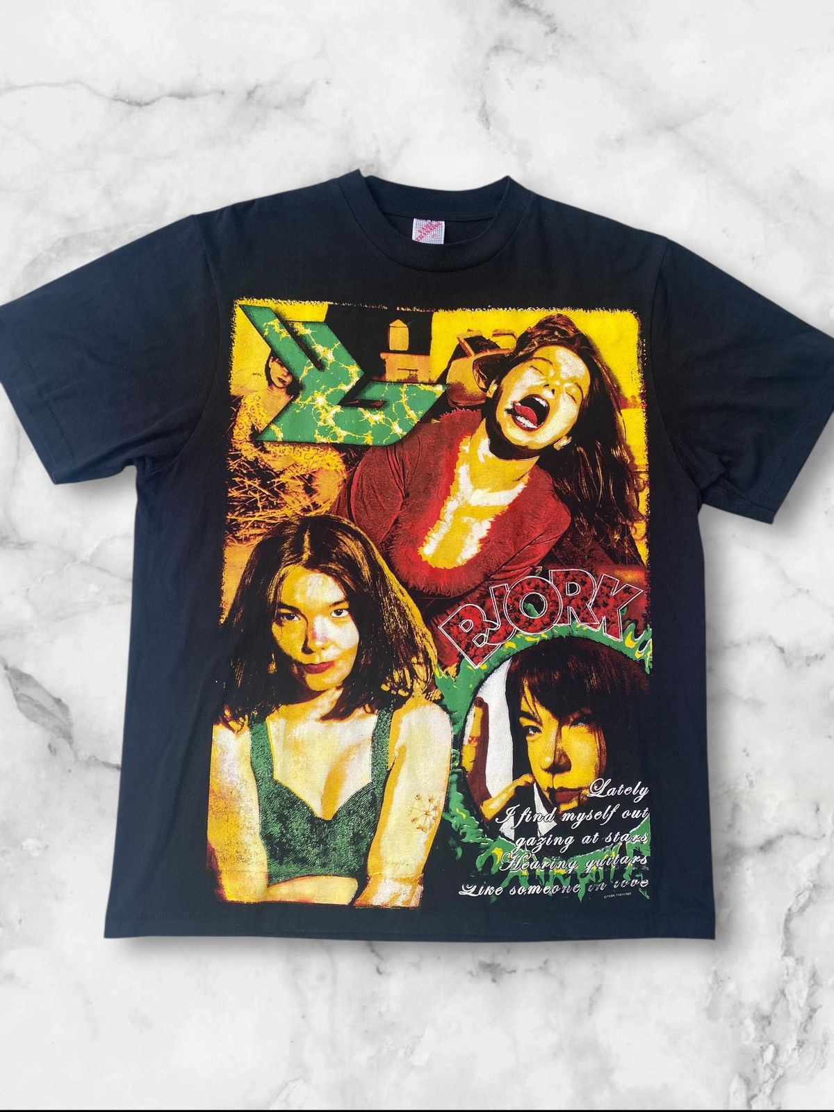 Band Bjork Bjork Post Debut Era Rap Bootleg Rare T-Shirts, Hoodie, Sweatshirt