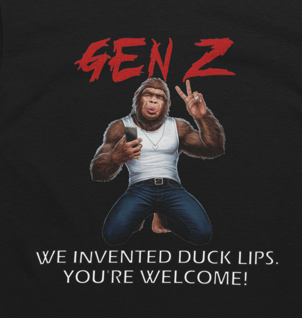 Bigfoot Genz Generation Tshirt (Black) Hoodie, Sweatshirt | PodTeesHub.com