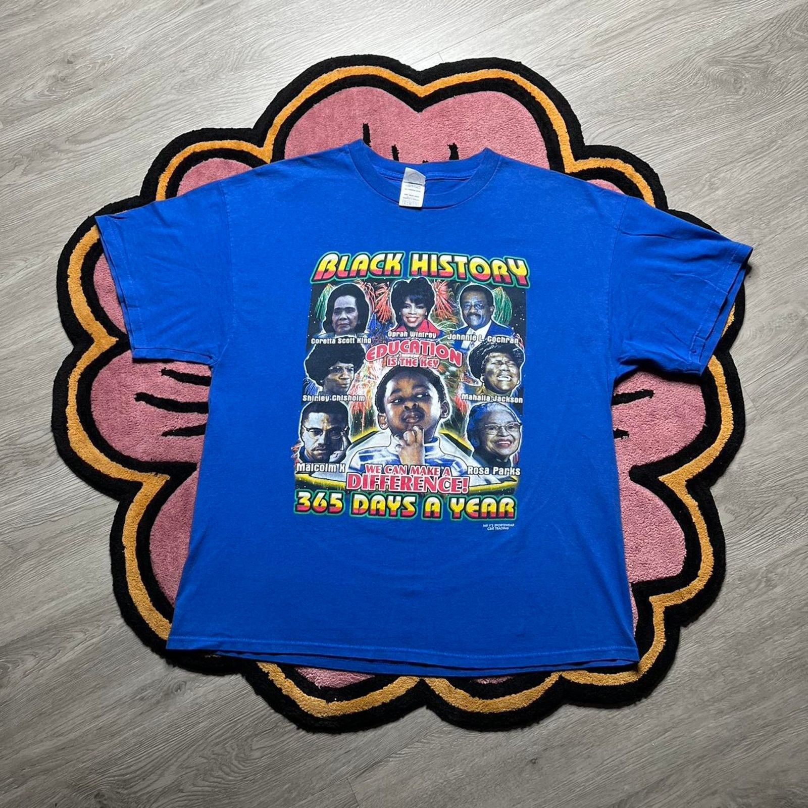 Vintage Y2k Black History Culture Double Sided T Shirt Hoodie, Sweatshirt | PodTeesHub.com