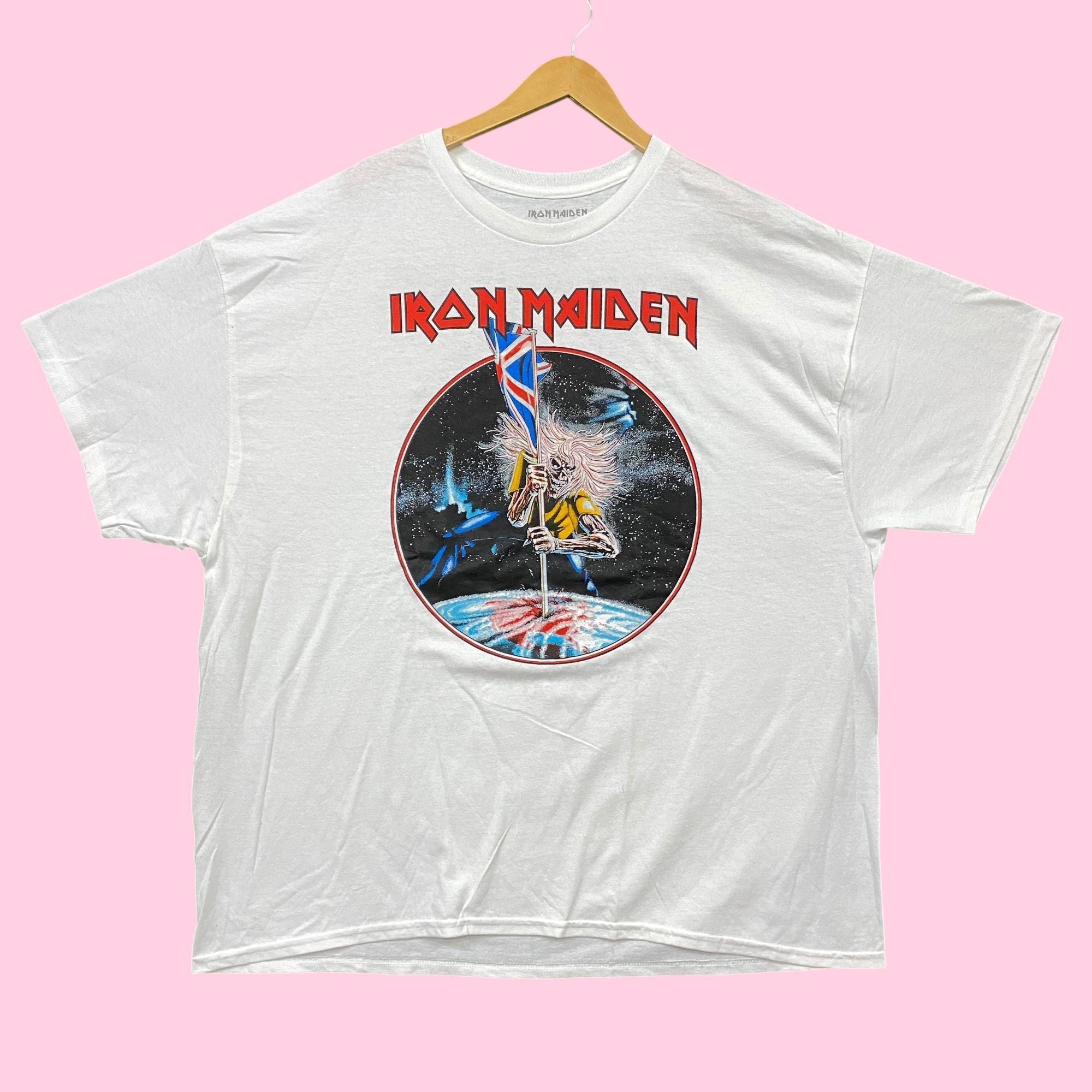 Maiden Iron Maiden The Beast On The Road 83 Heavy Metal Tee 2xl Hoodie, Sweatshirt | PodTeesHub.com