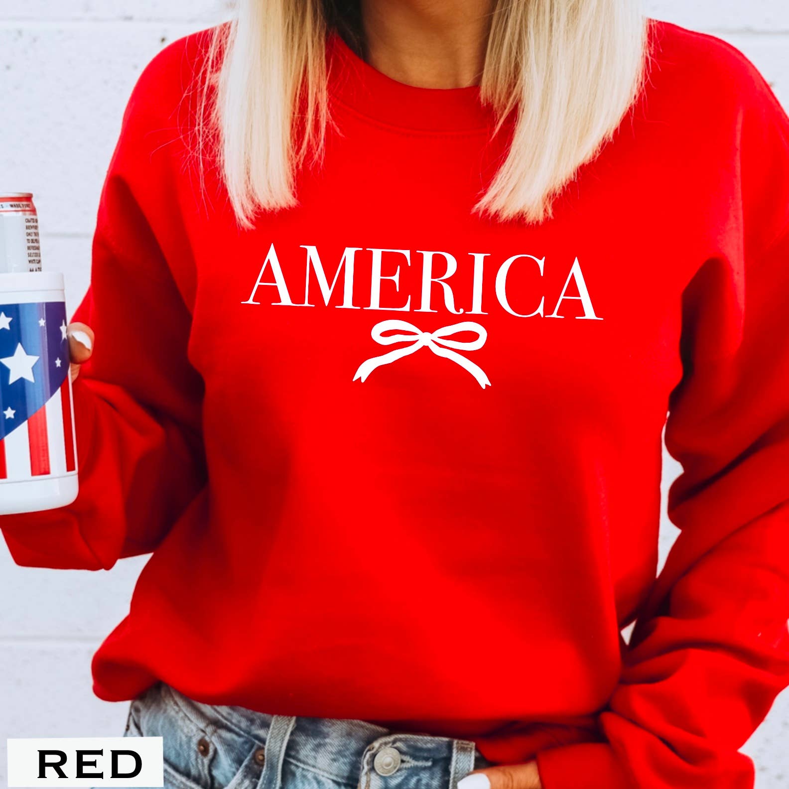 America Patriotic Sweatshirt | July 4th Sweatshirt T-Shirts, Hoodie | PodTeesHub.com