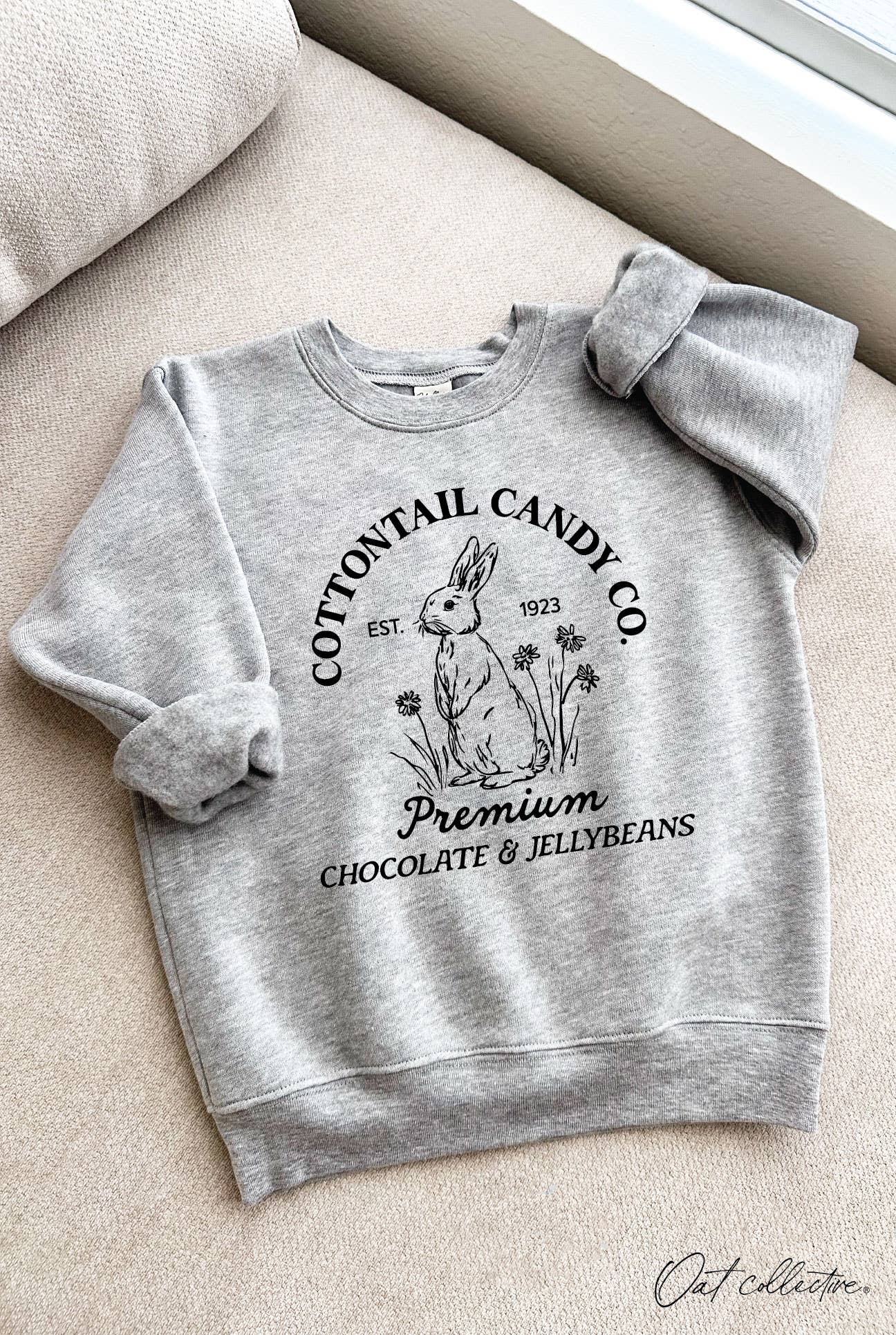 Cottontail Candy Youth Unisex Graphic Sweatshirt T-Shirts, Hoodie | PodTeesHub.com