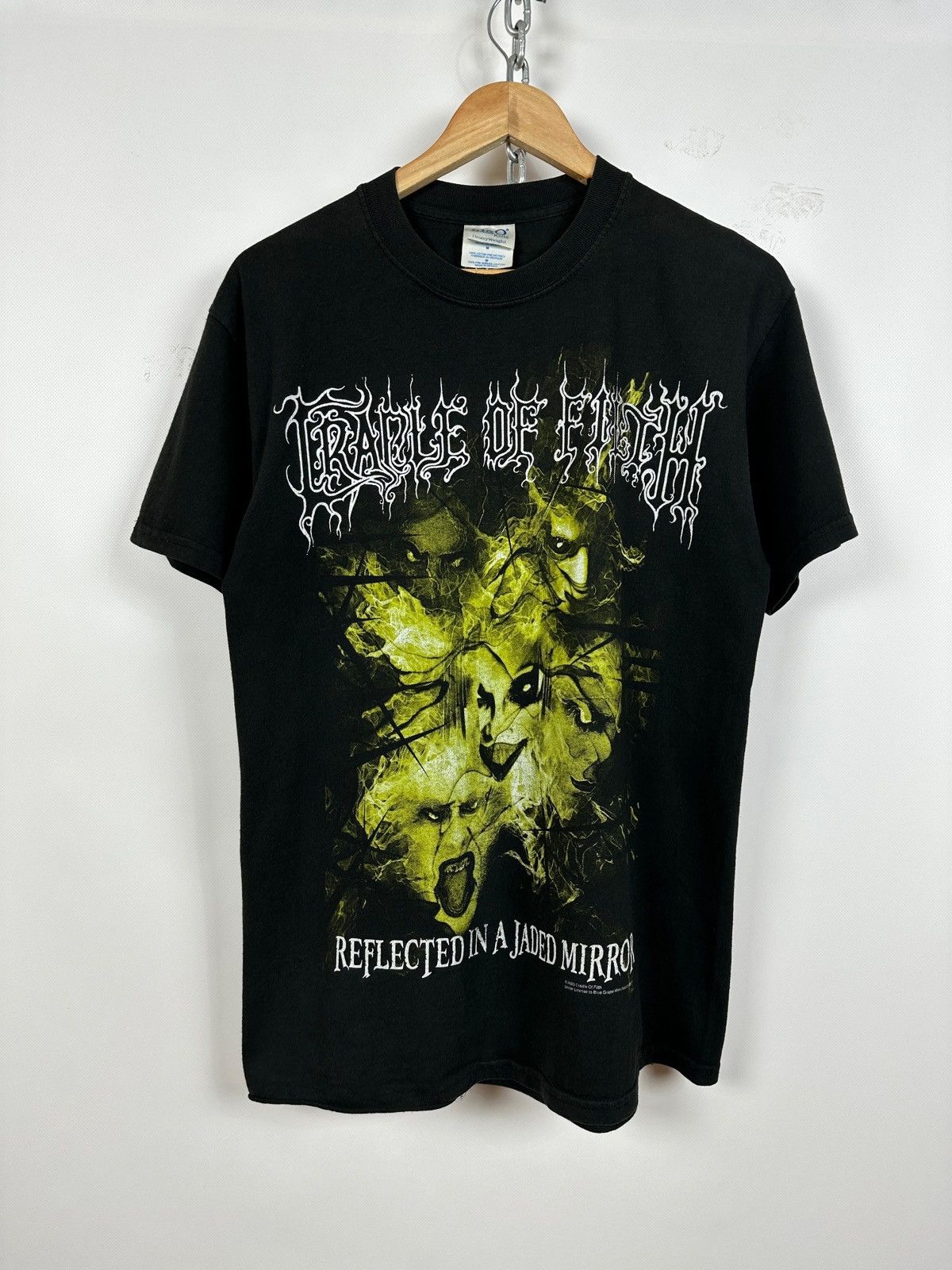 Band Tees 2003 Vintage Cradle Of Filth Reflected In A Jaded Mirror Hoodie, Sweatshirt | PodTeesHub.com