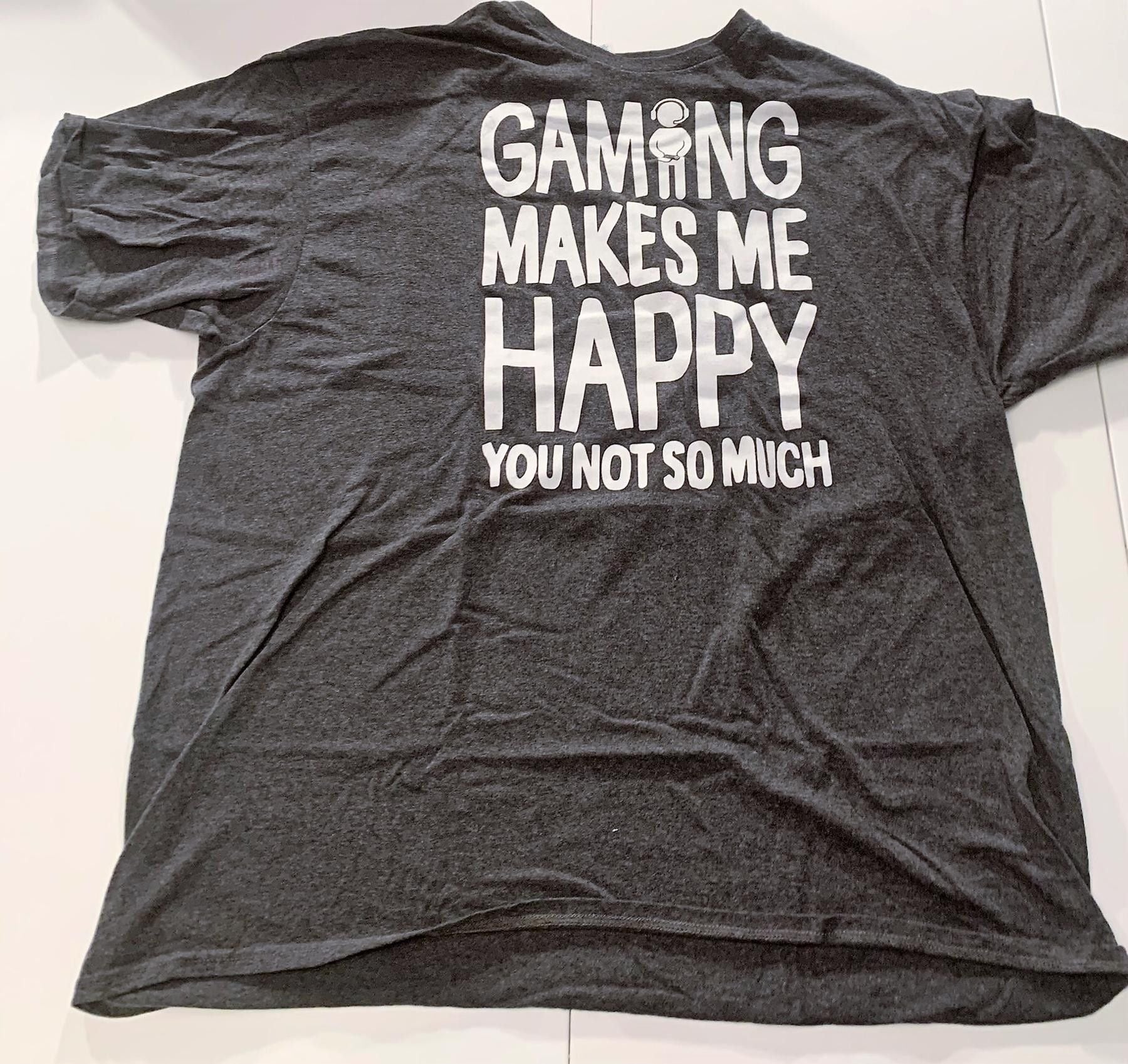 Other Video Game Gaming Makes Me Happy T Shirt Size 2xl Hoodie, Sweatshirt | PodTeesHub.com
