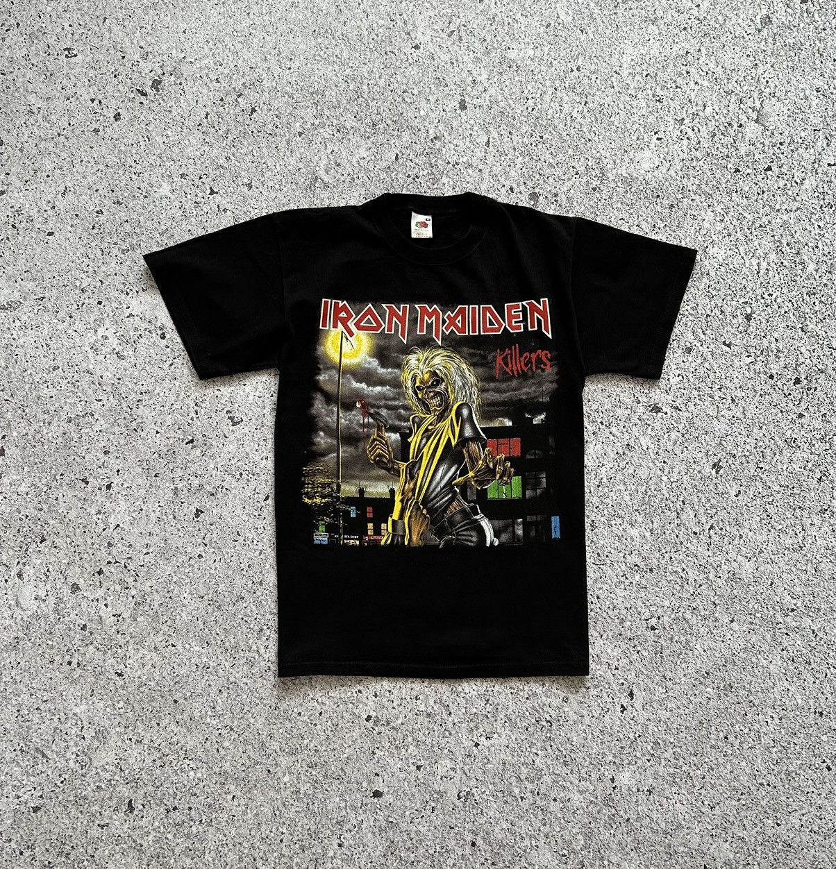 Iron Maiden X Vintage Vintage 2000 S Iron Maiden Promo Tour Band T Shirt 2010 Y2k Hoodie, Sweatshirt | PodTeesHub.com