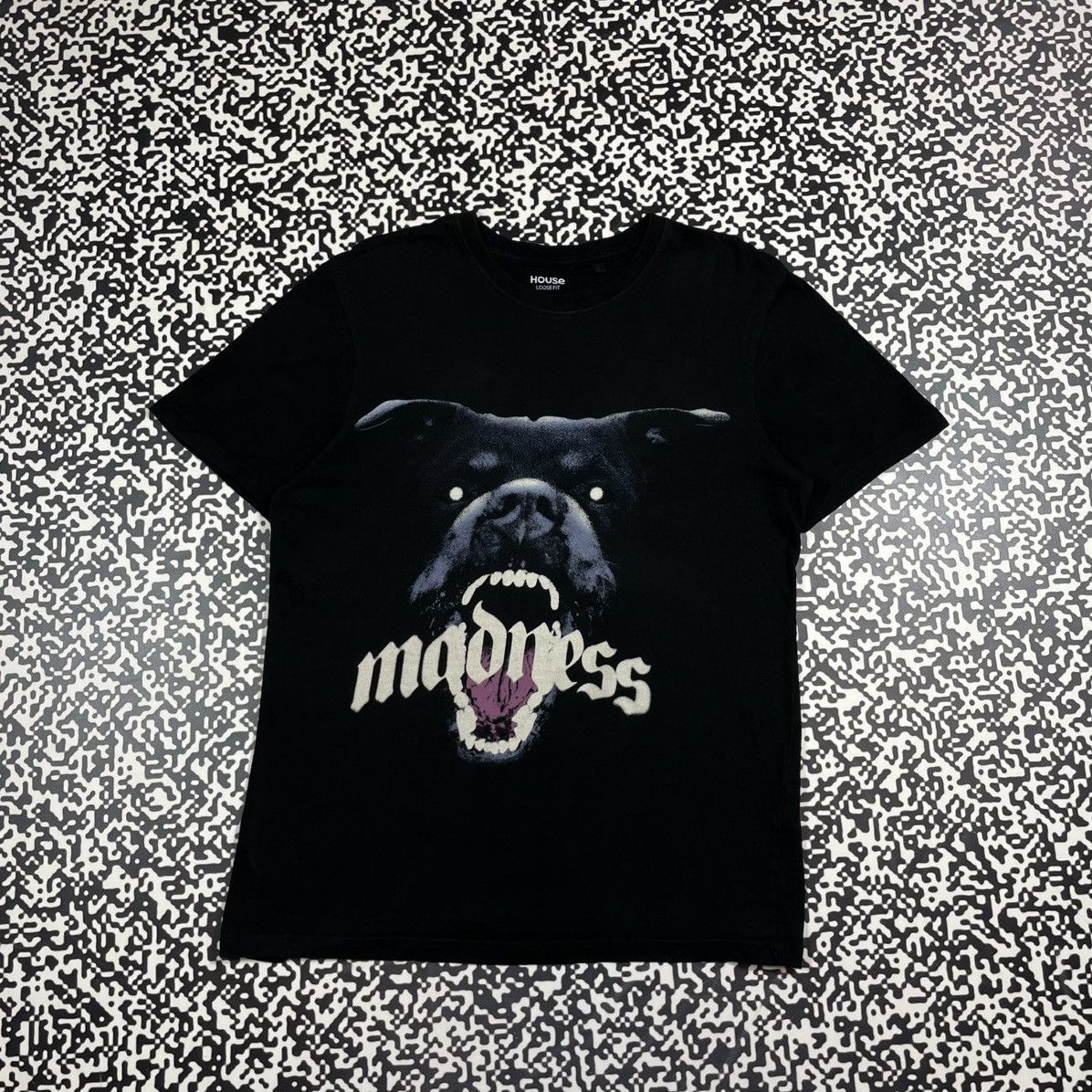 Japanese Brand Vintage Y2k Rottweiler Madness Horror Dog Givenchy Style Tee Hoodie, Sweatshirt | PodTeesHub.com