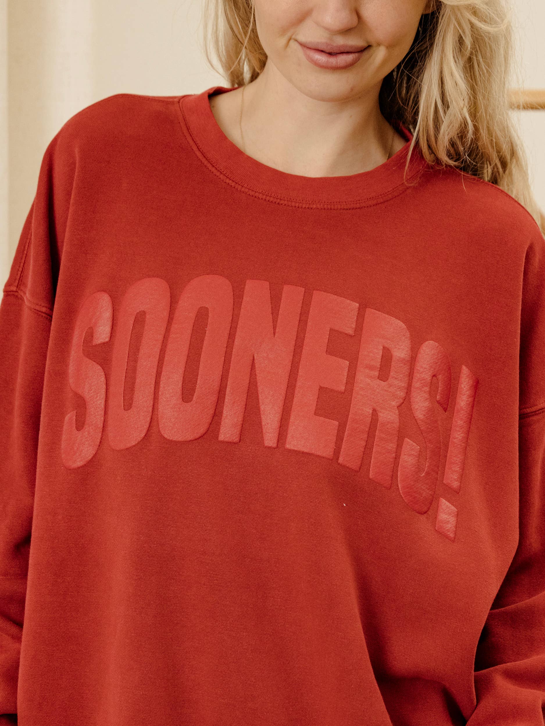 Ou Oklahoma Sooners Mono Puff Ink Red Hi-Dive Sweatshirt T-Shirts, Hoodie | PodTeesHub.com