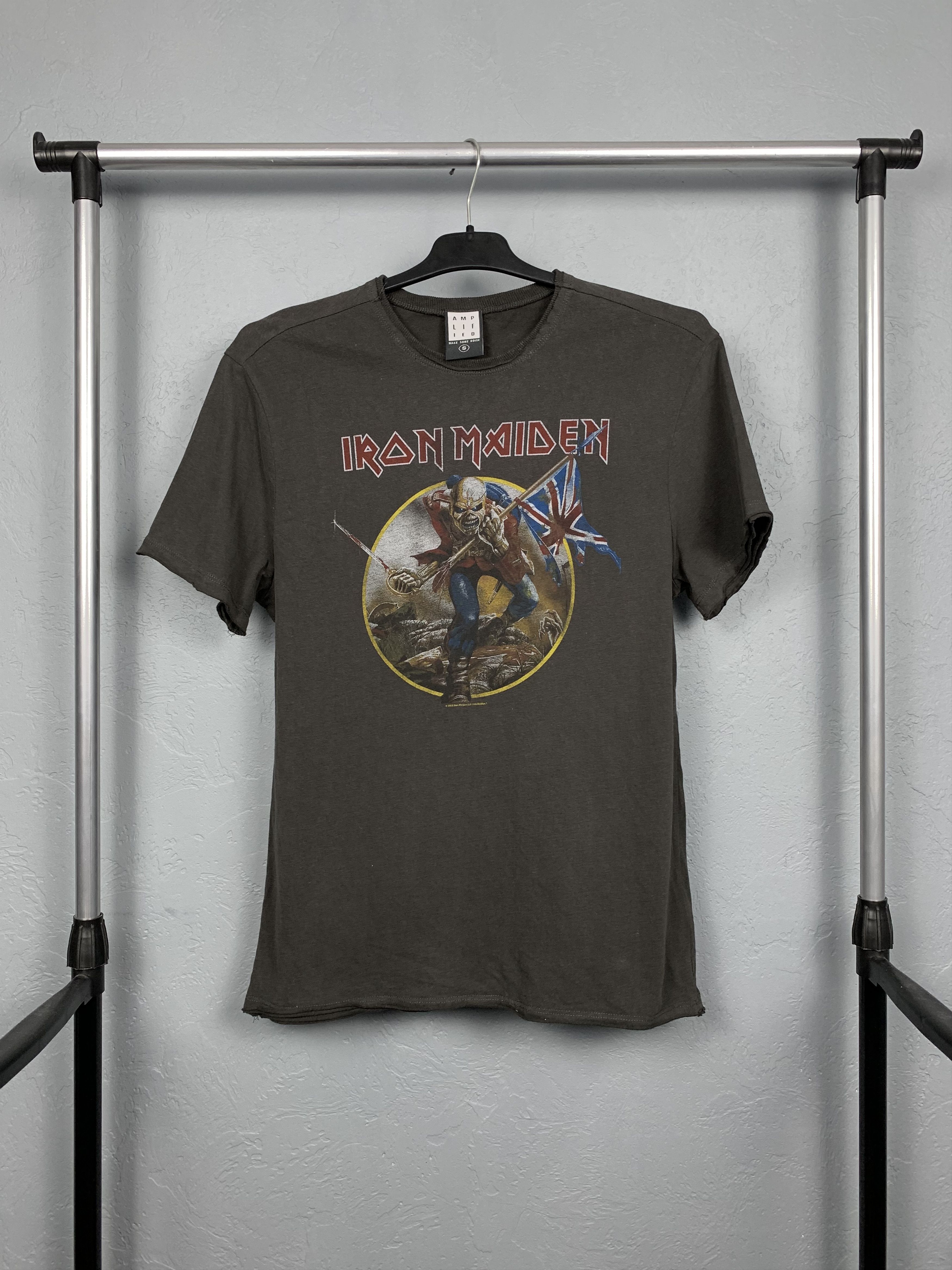 Maiden Iron Maiden Vintage Band T Shirt Tee Amplified Hoodie, Sweatshirt | PodTeesHub.com