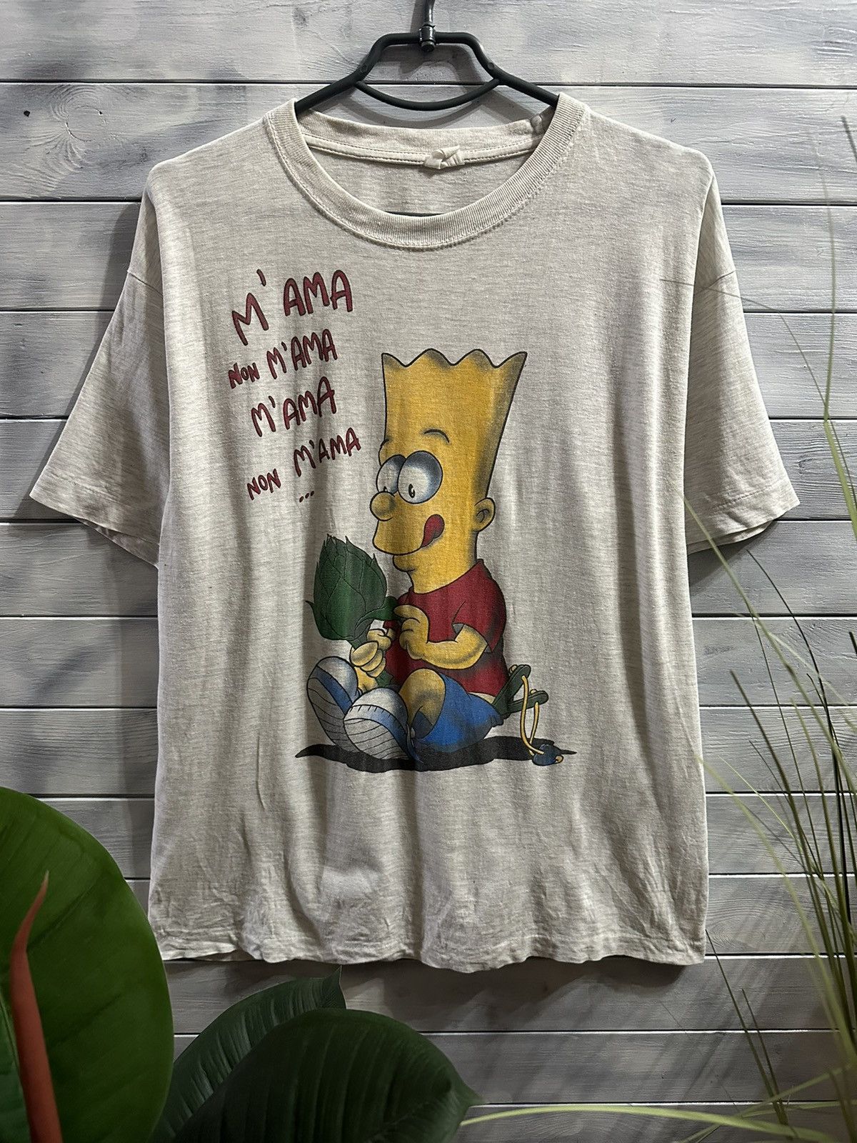 Simpsons Rare Vintage Simpson Bart 80 90 M Ama Non M Ama T-Shirts, Hoodie, Sweatshirt