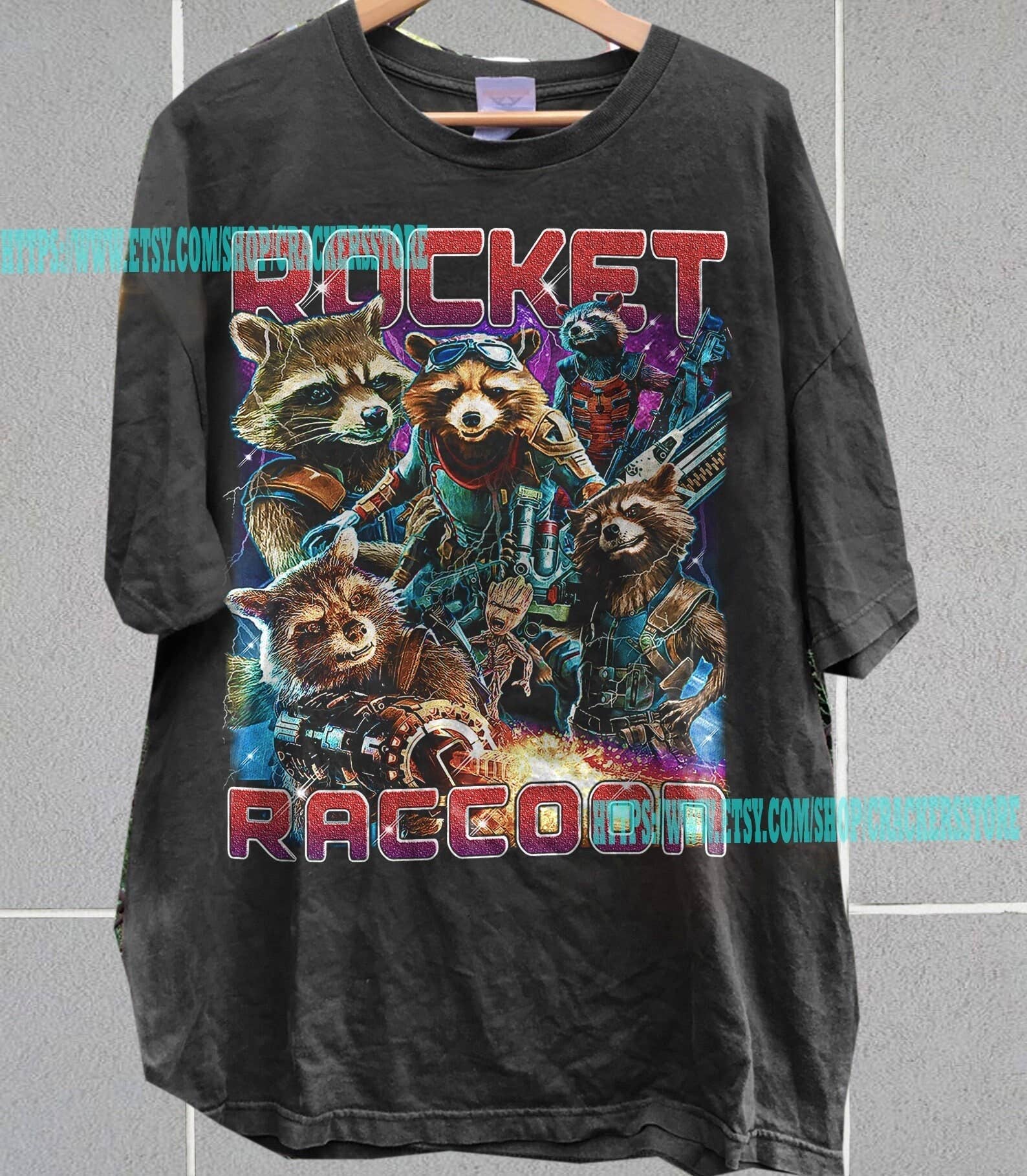 Guardians of the Galaxy Rocket Racoon Tee Shirt - Avengers Hoodie, Sweatshirt | PodTeesHub.com