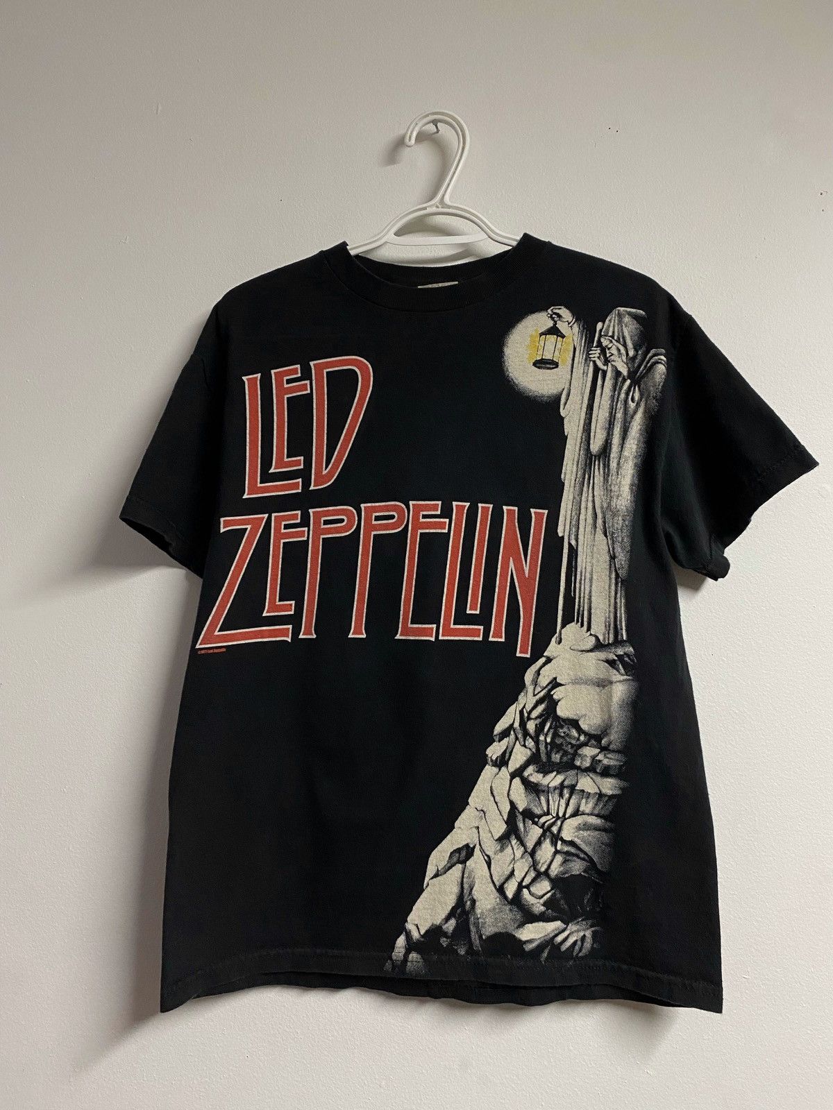 Liquid Blue X Vintage Vintage Led Zeppelin Liquid Blue Stairway To Heaven Tee Hoodie, Sweatshirt | PodTeesHub.com