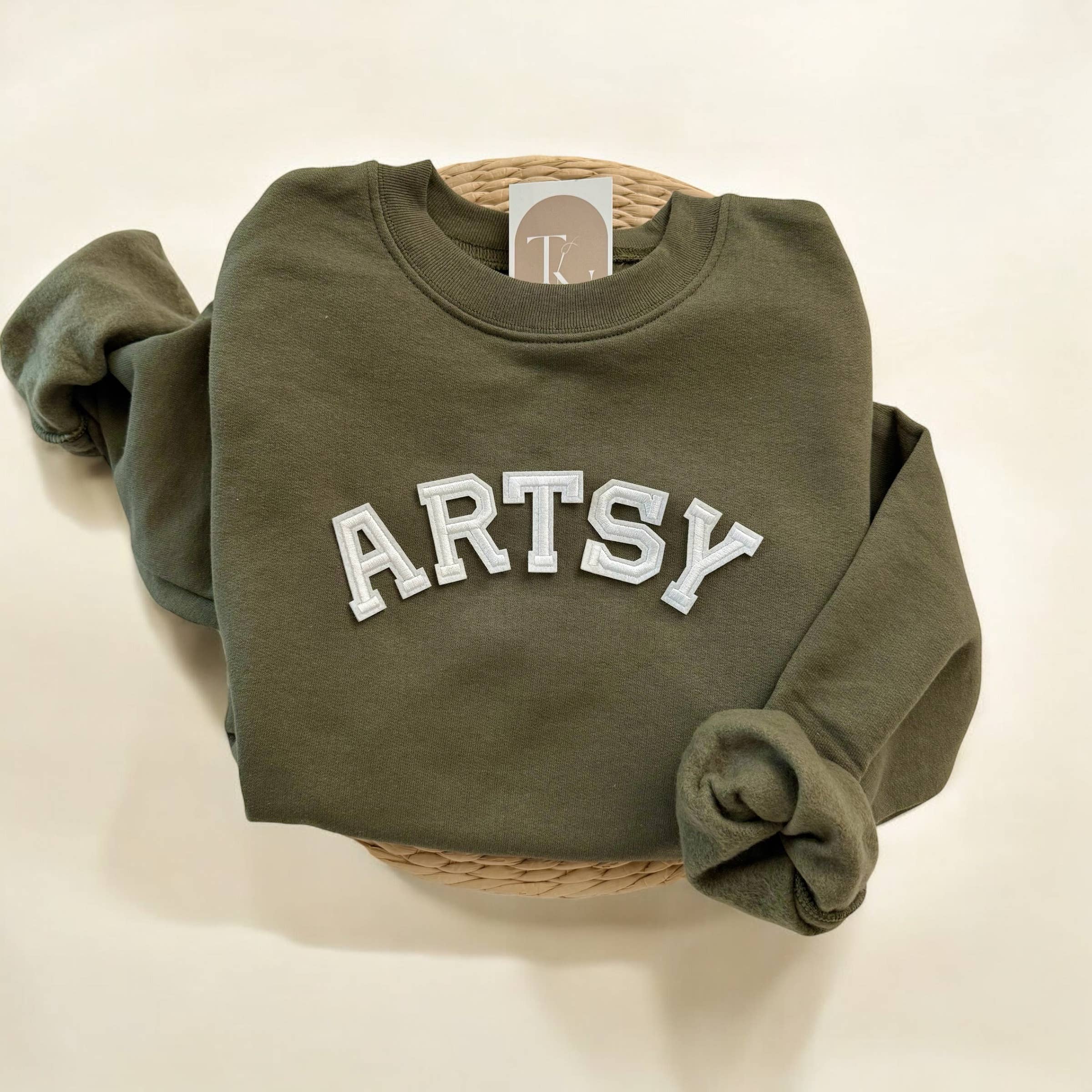 Artsy Sweatshirt, Craft Supplies Store Merch T-Shirts, Hoodie | PodTeesHub.com