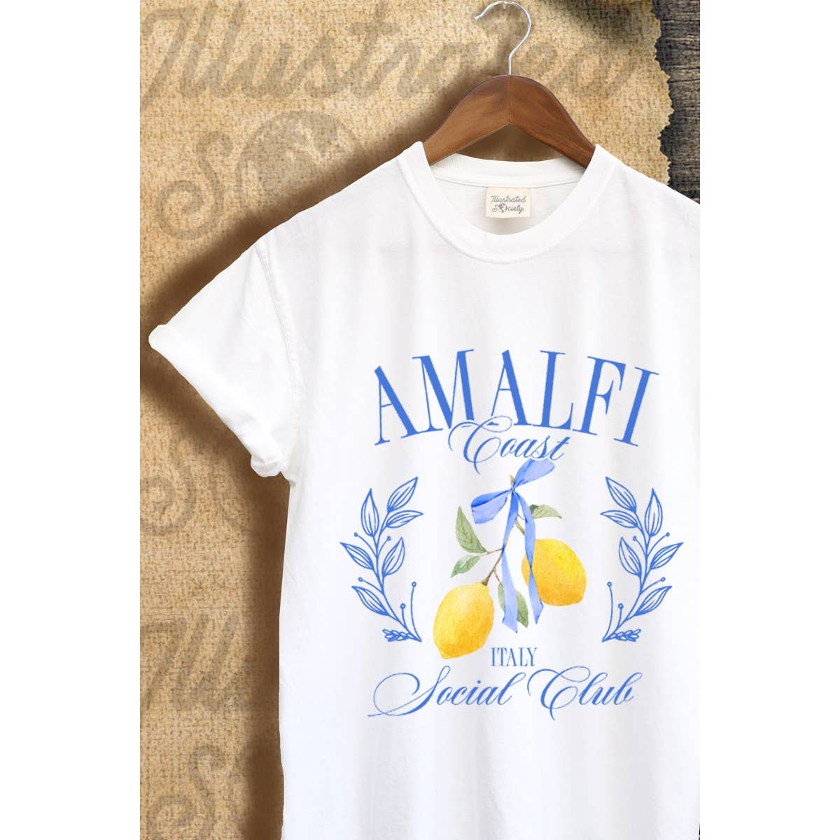Amalfi Coast Vintage Graphic  Tee Hoodie, Sweatshirt | PodTeesHub.com