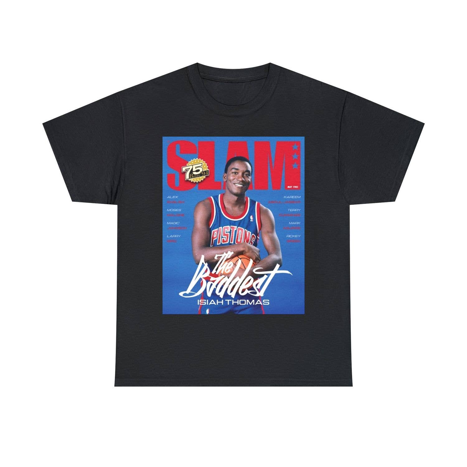 Isaiah Thomas Detroit Pistons Nba Slam Dunk Tee Shirt Hoodie, Sweatshirt | PodTeesHub.com