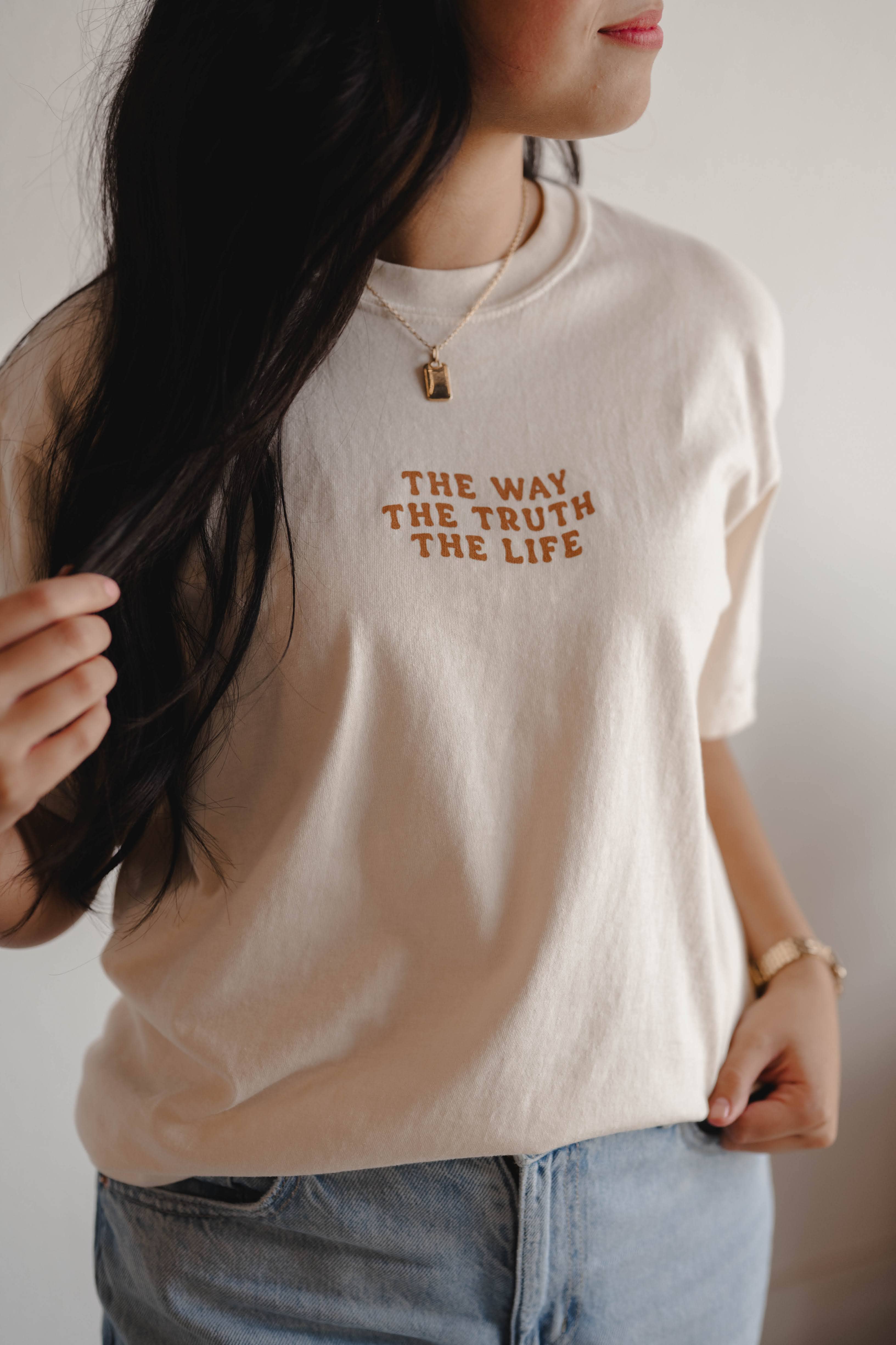 The Way Tee | Christian Tee Hoodie, Sweatshirt | PodTeesHub.com