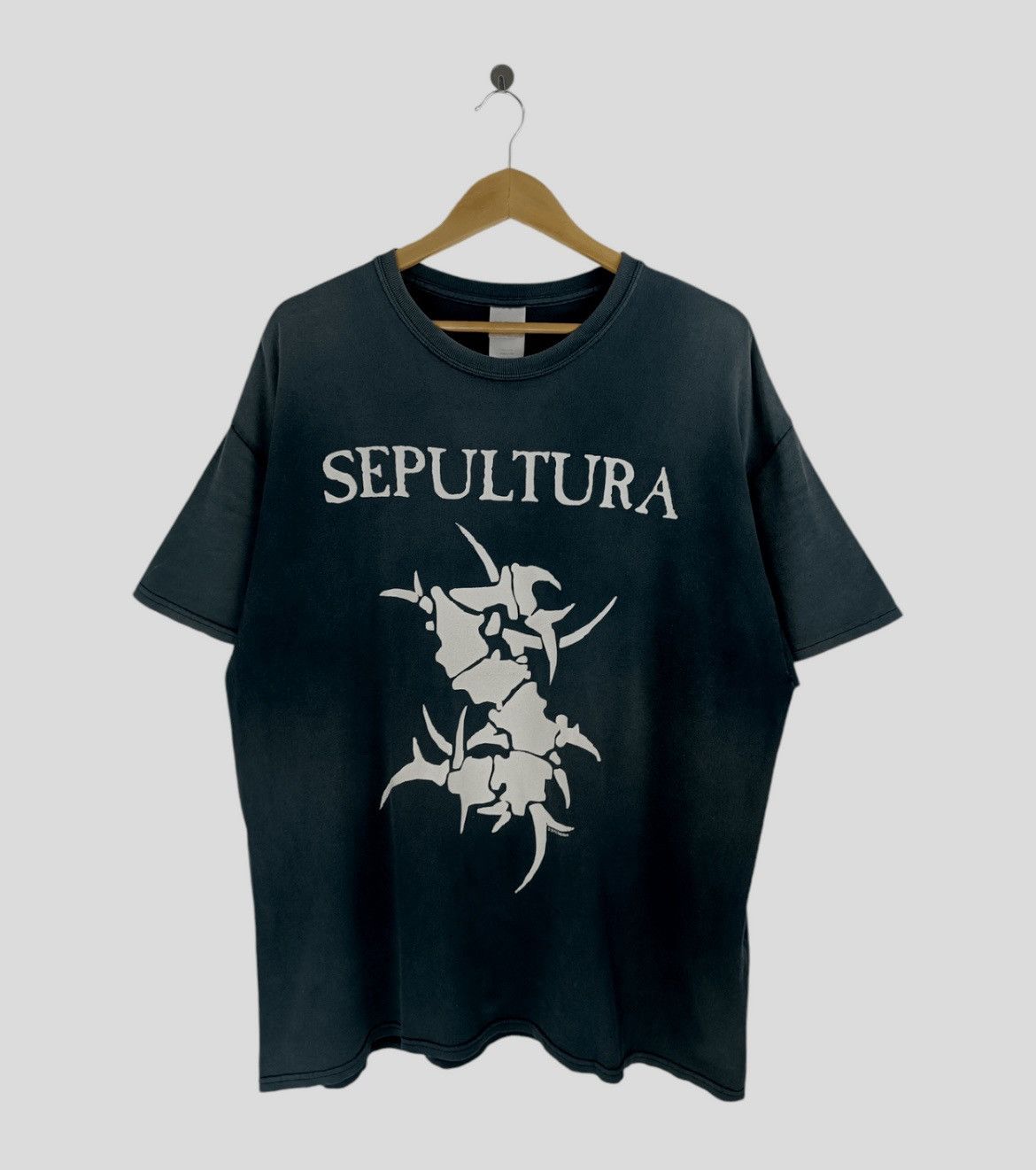 Band Tees Vintage Sepultura Classic Logo Tee Metal Hoodie, Sweatshirt | PodTeesHub.com