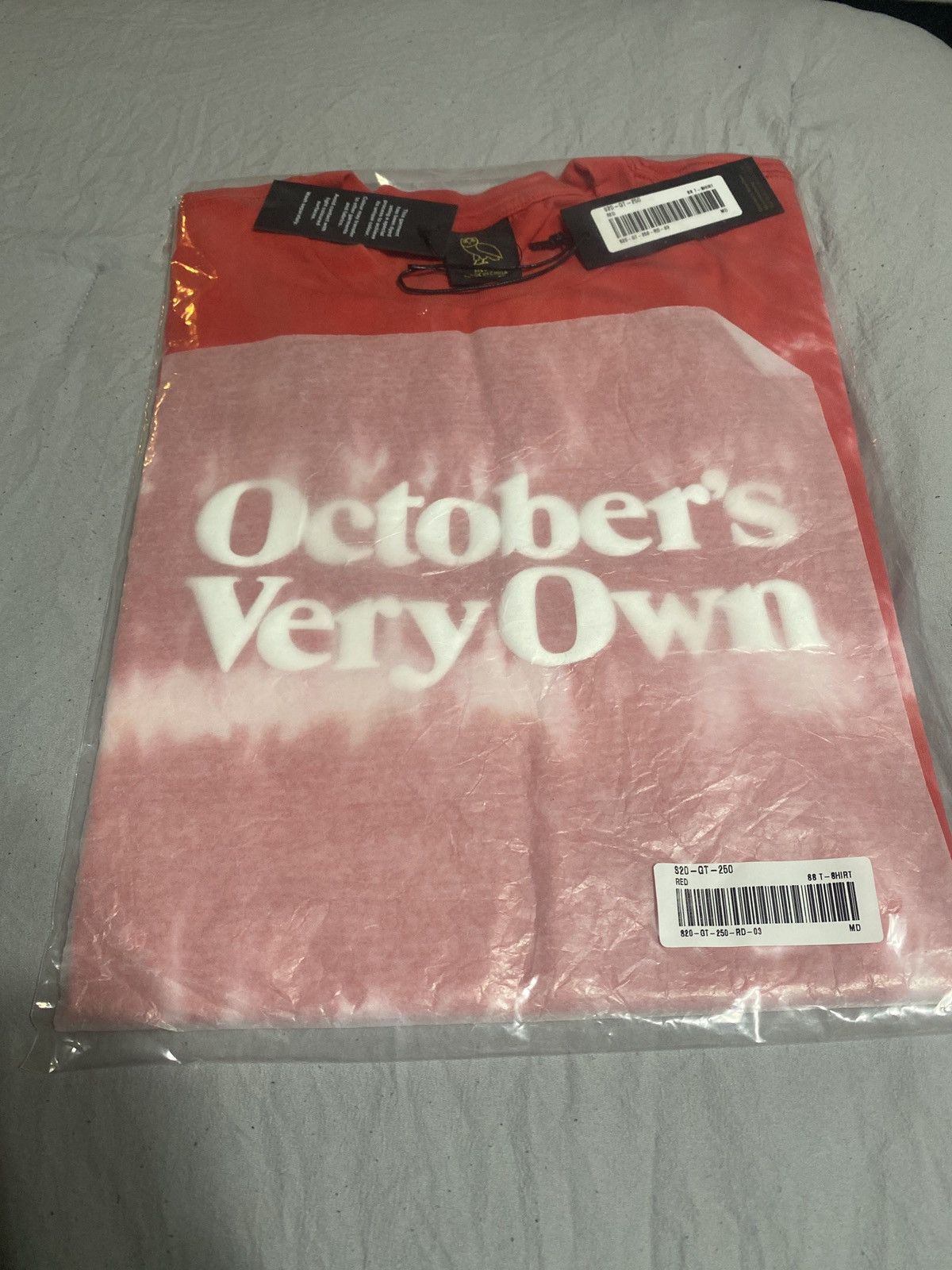 October S Very Own Octobers Very Own Drake Ovo Red Tie Dye M Brand New T-Shirts, Hoodie, Sweatshirt