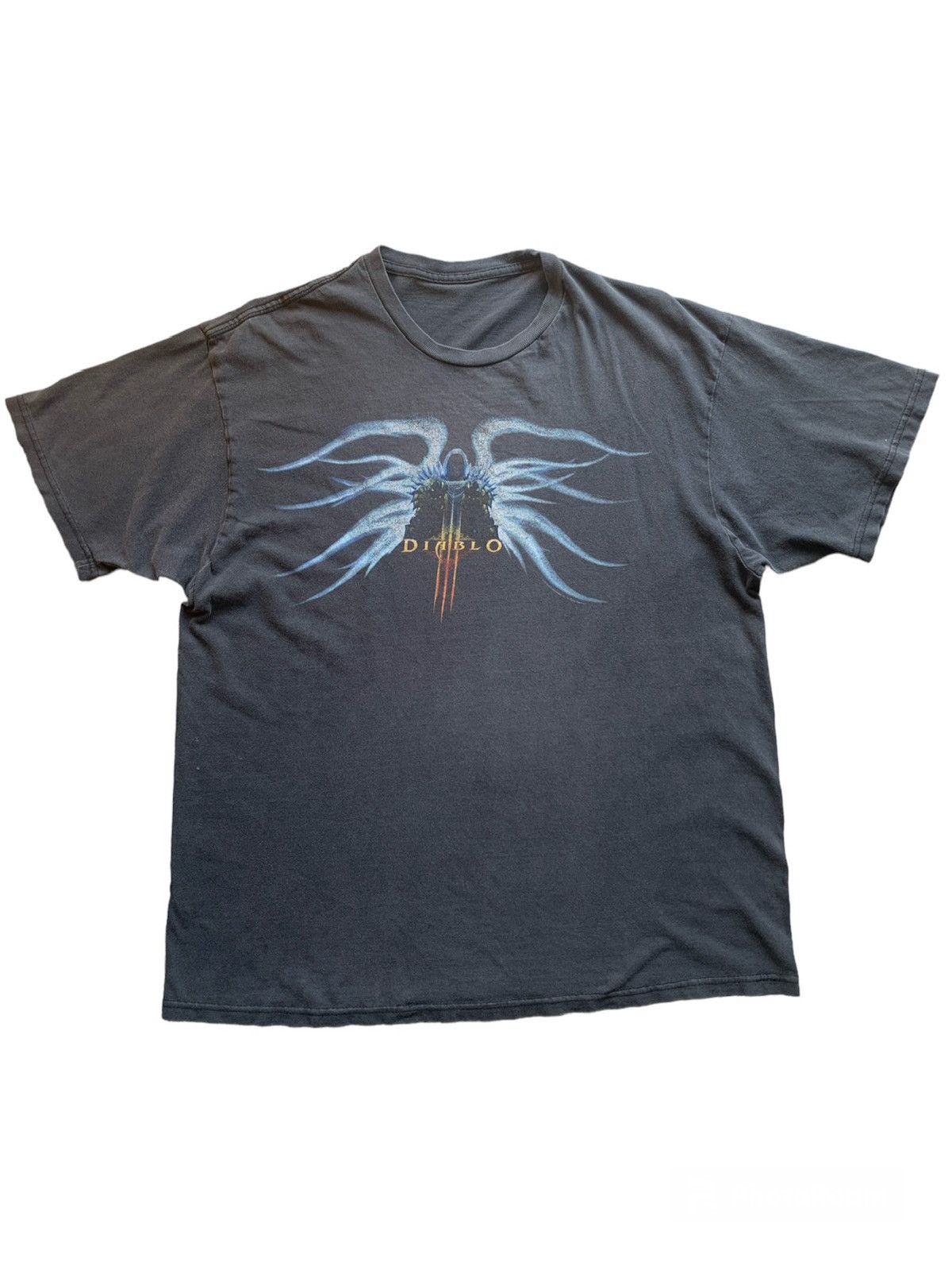 Playstation Vintage Diablo Tyrael Sunfaded Video Game T-Shirts, Hoodie, Sweatshirt