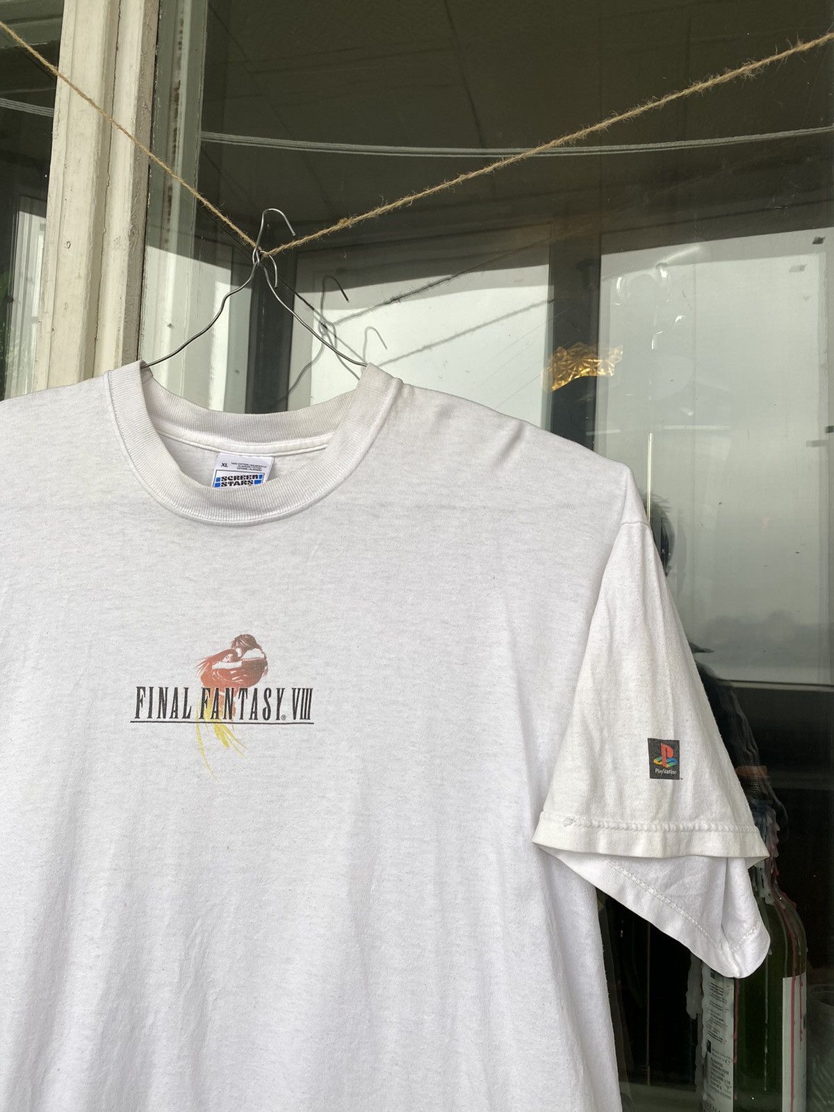 Playstation X Vintage Vintage Final Fantasy Viii 8 T Shirt 1999 Like Dragon Quest Hoodie, Sweatshirt | PodTeesHub.com